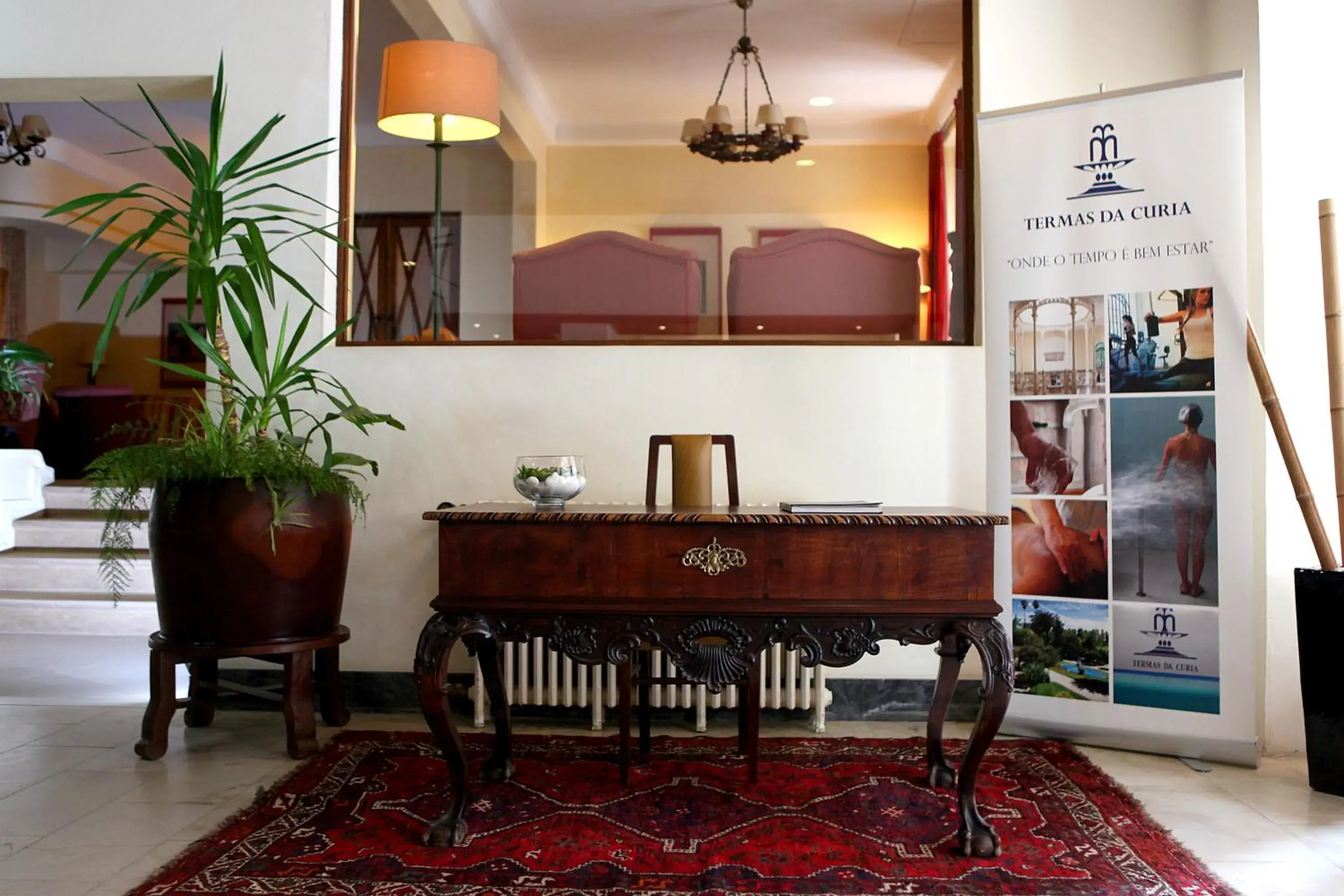 Lobby or reception in Hotel Termas da Curia Lobby or reception in Hotel Termas da Curia