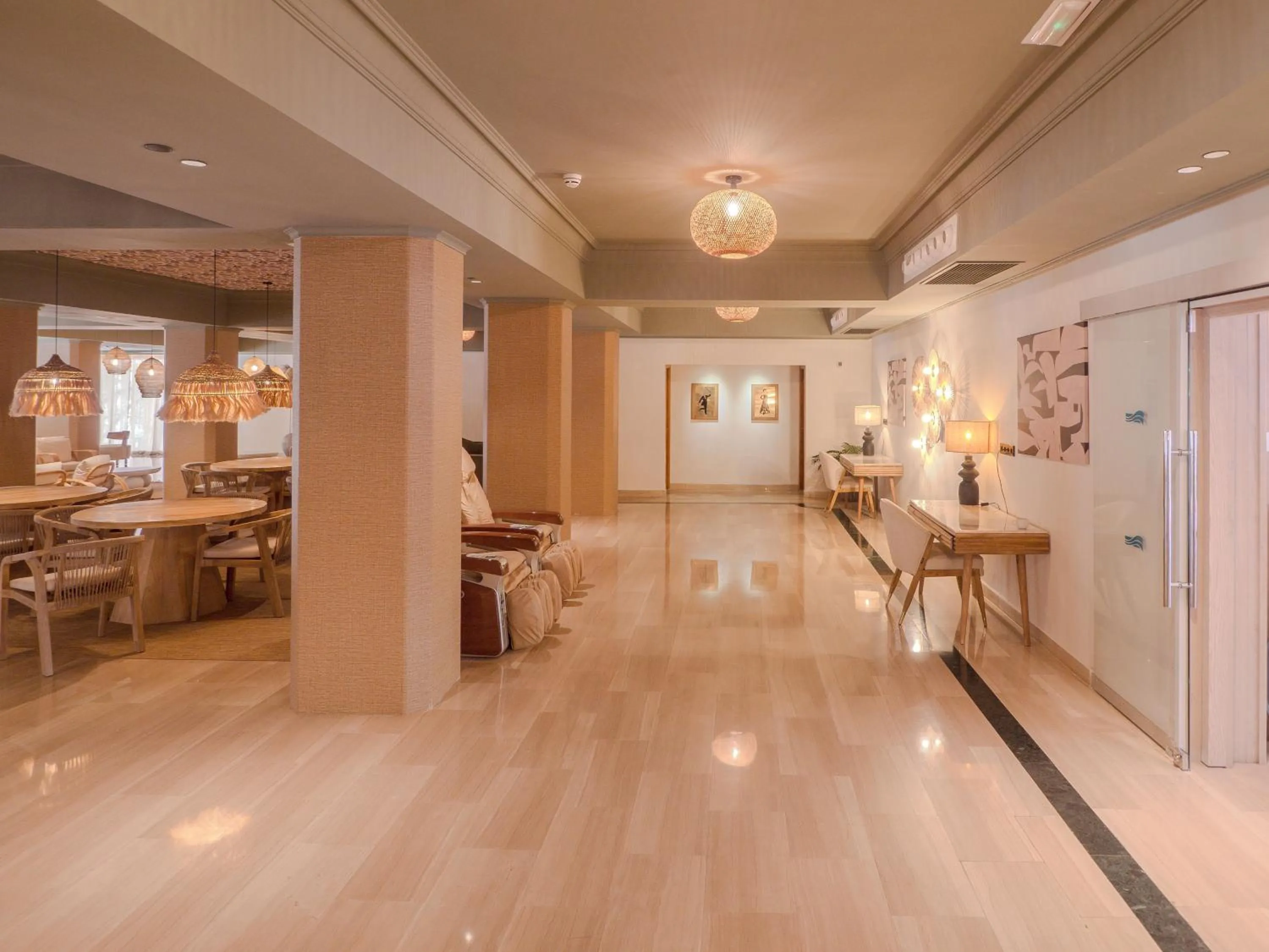 Seating area in Ipanema Park