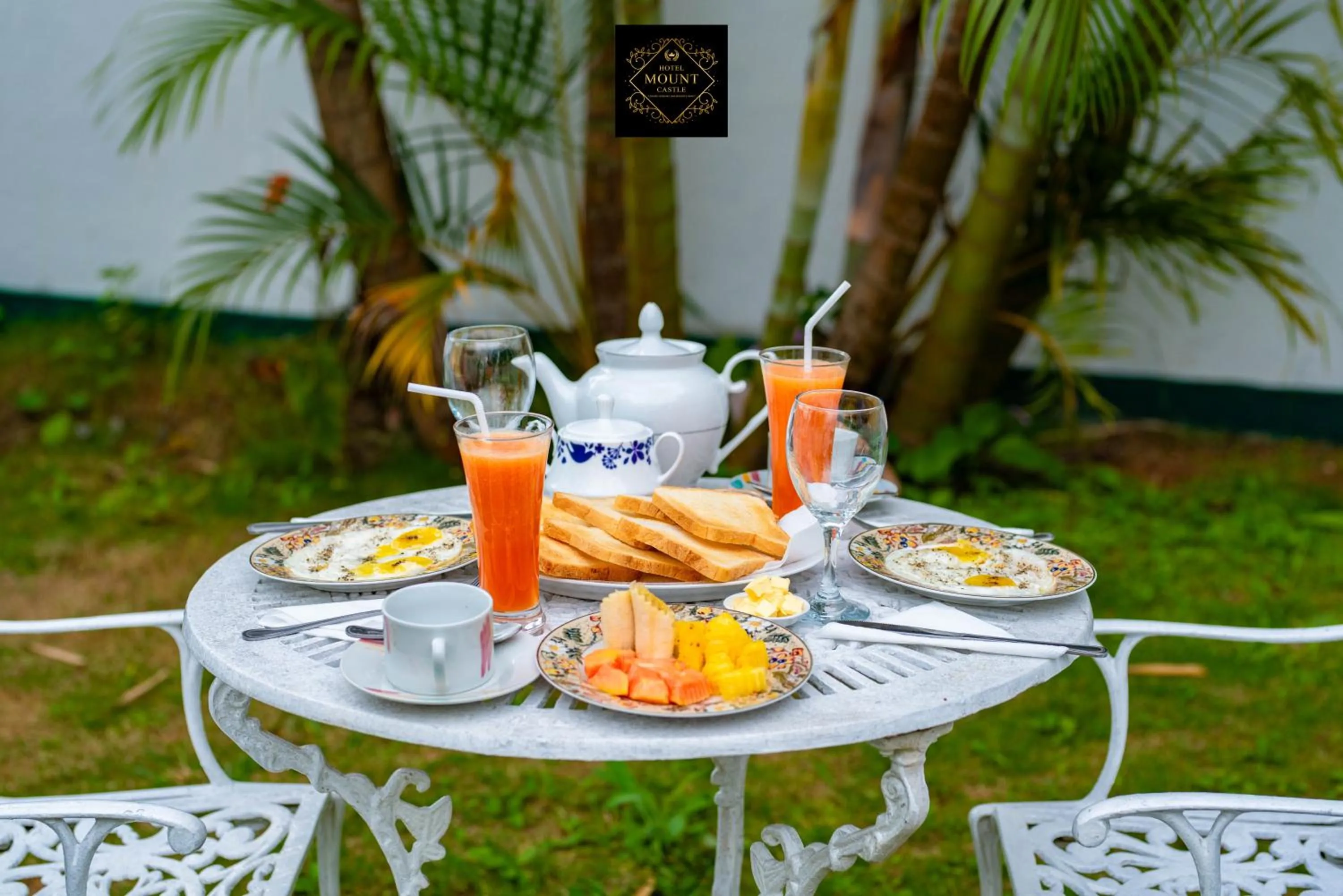 Garden in Hotel Mount Castle