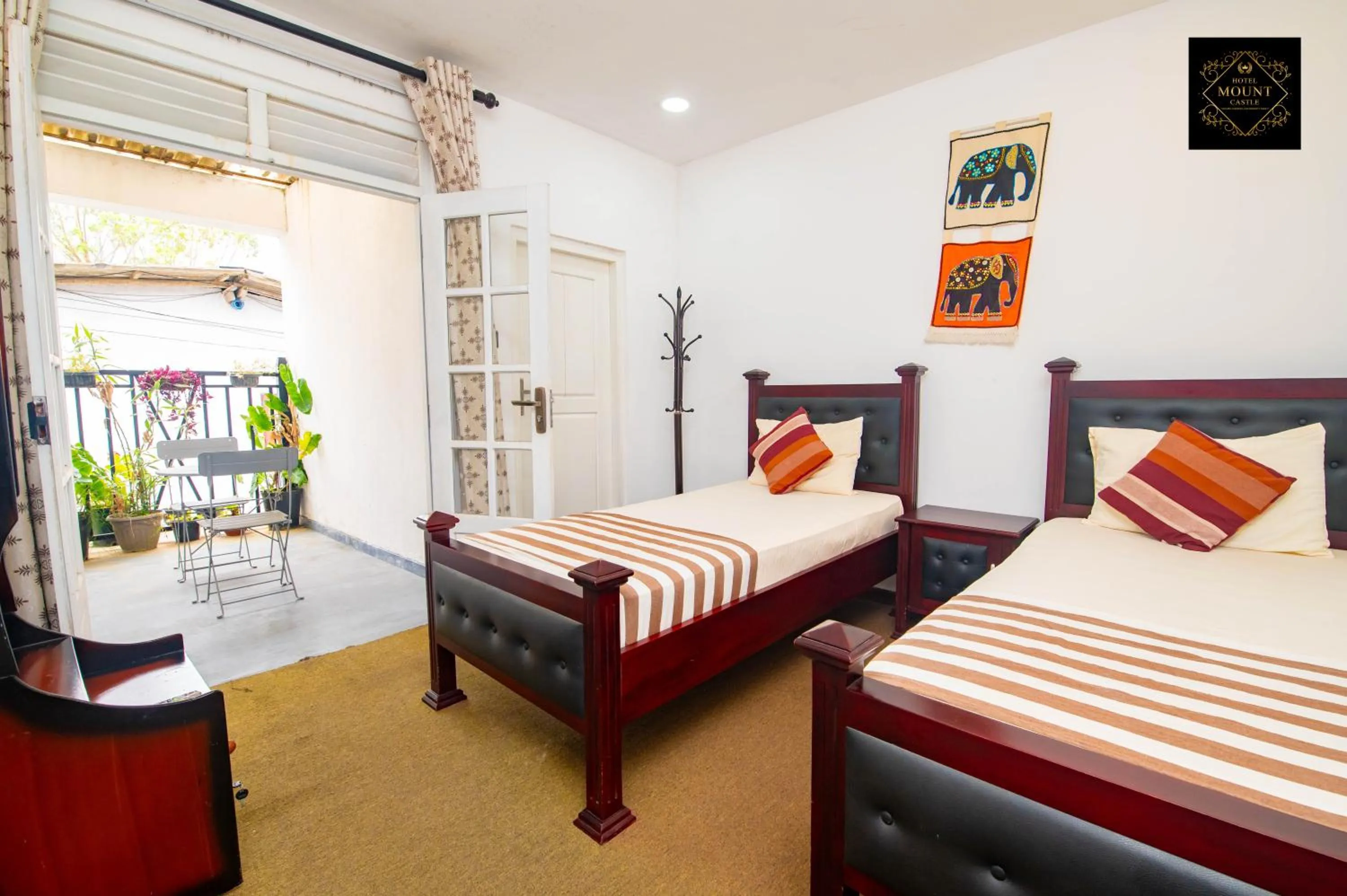 Bed in Hotel Mount Castle