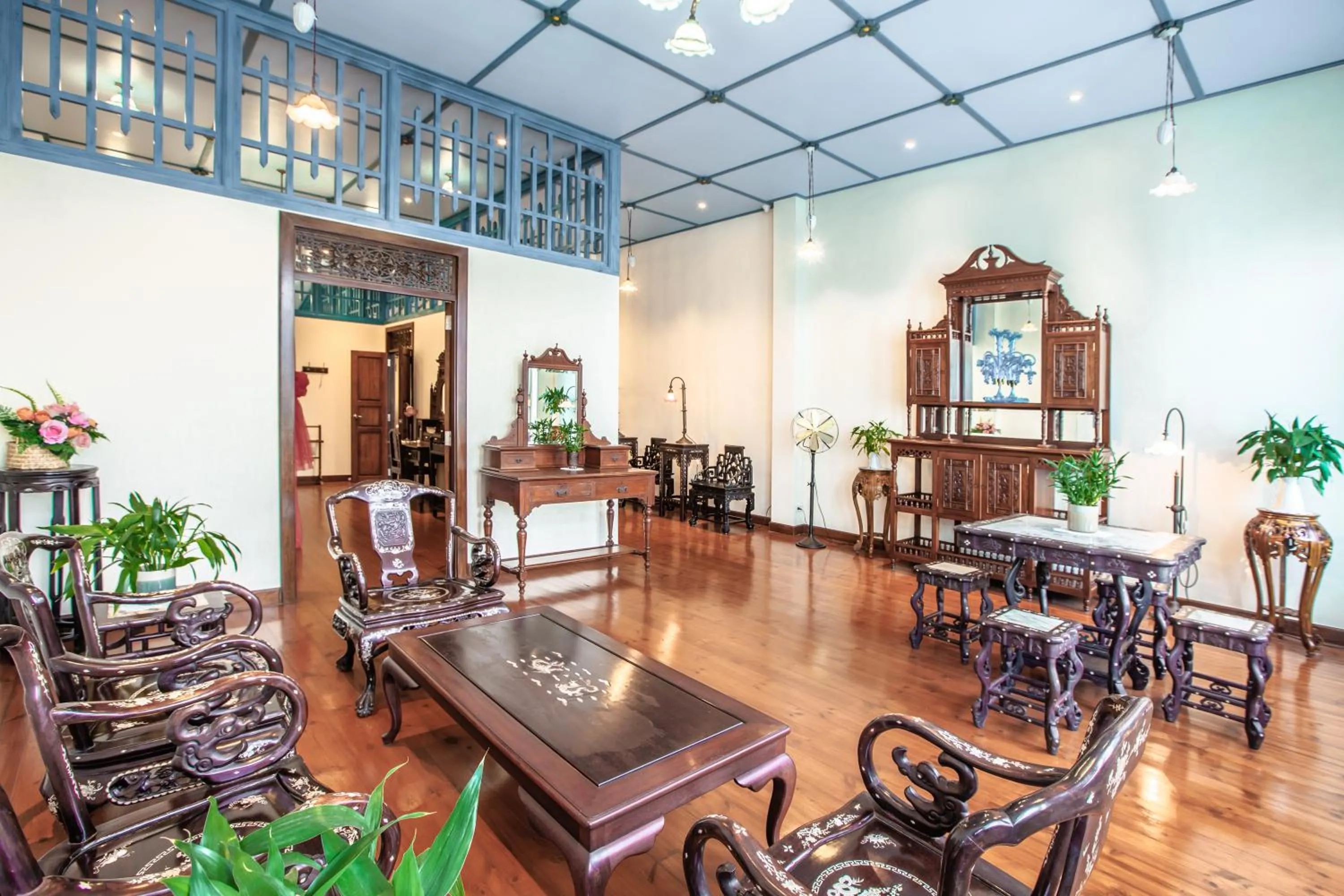 Decorative detail in WOO Gallery & Boutique hotel