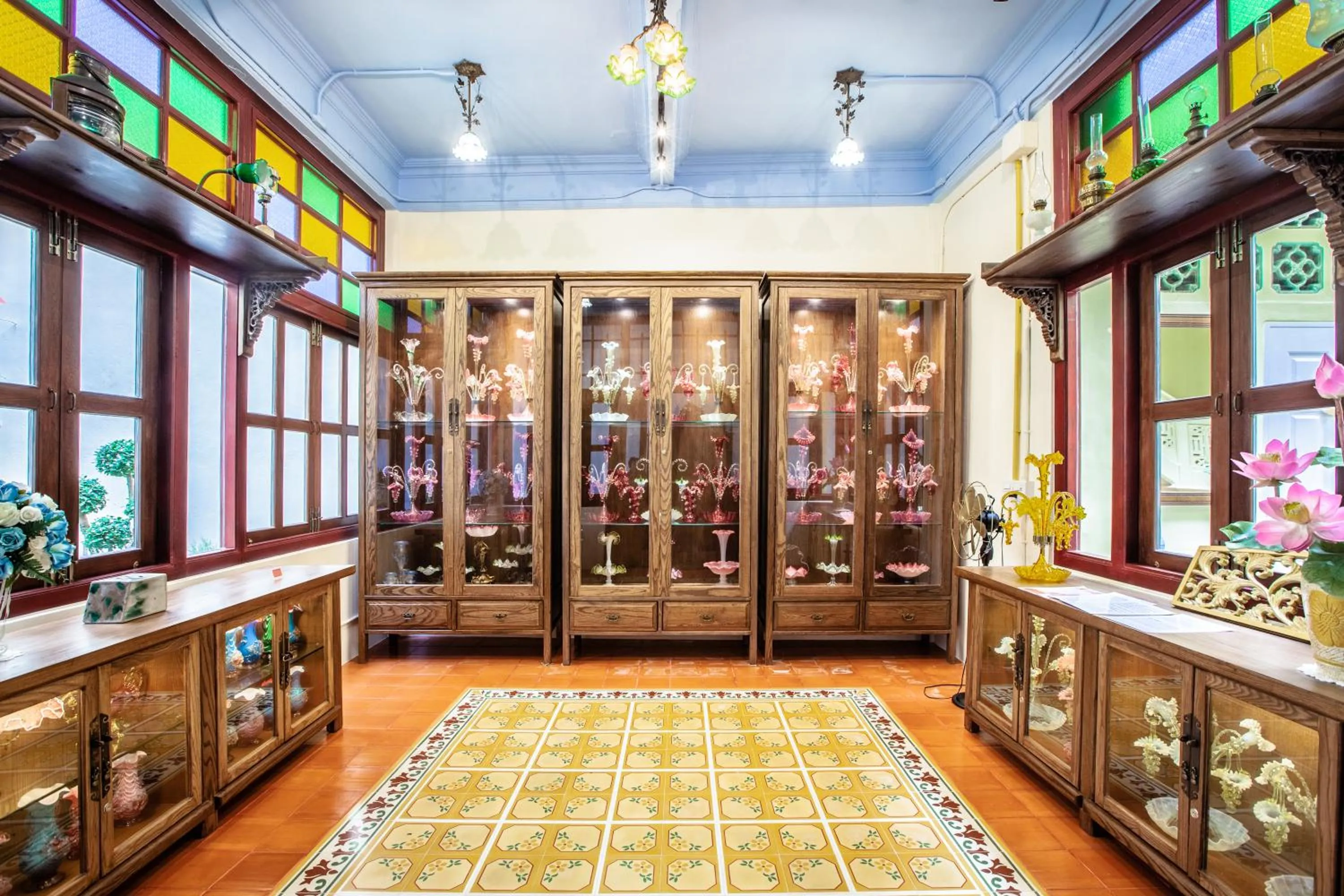 Decorative detail in WOO Gallery & Boutique hotel