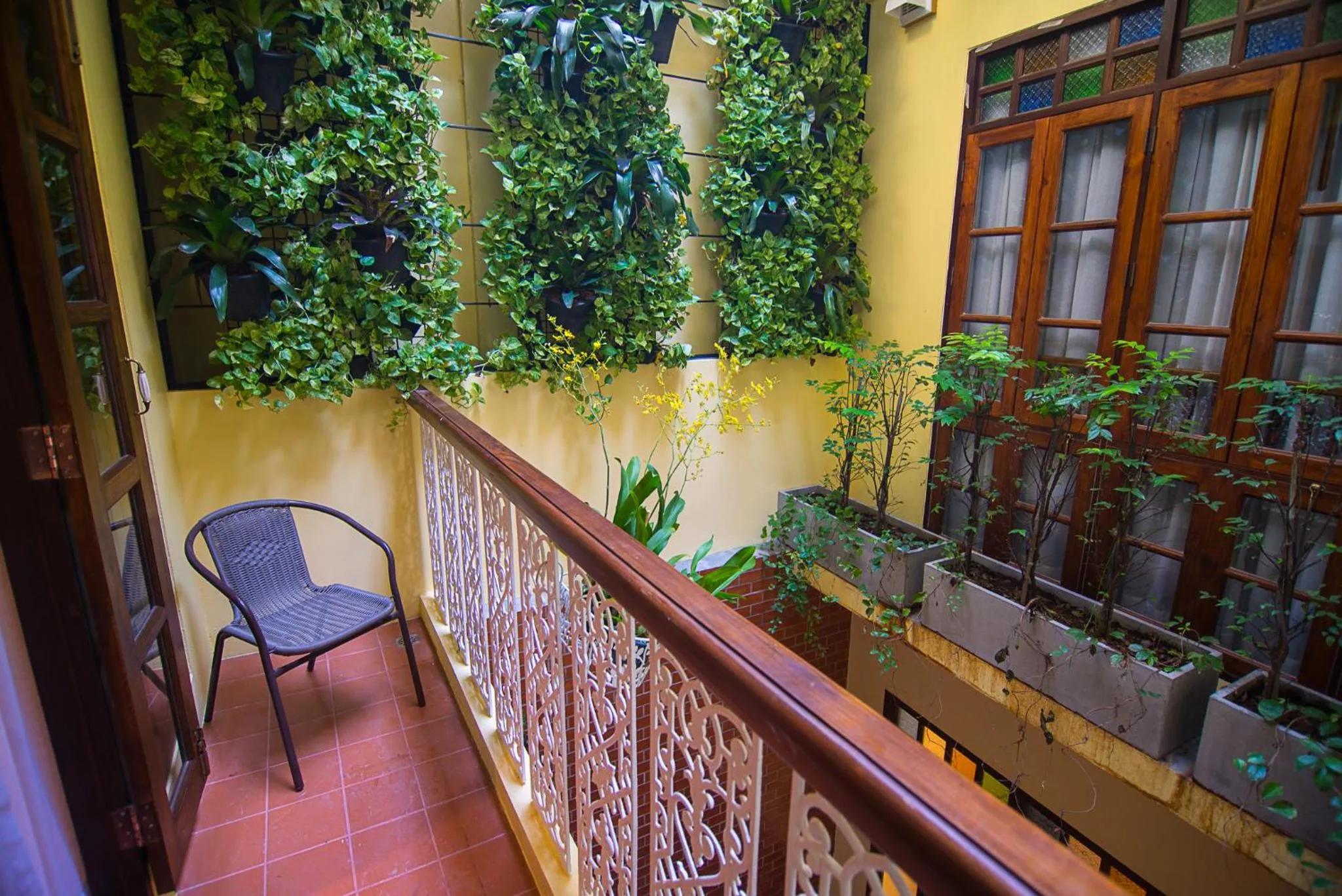 Balcony/Terrace in WOO Gallery & Boutique hotel