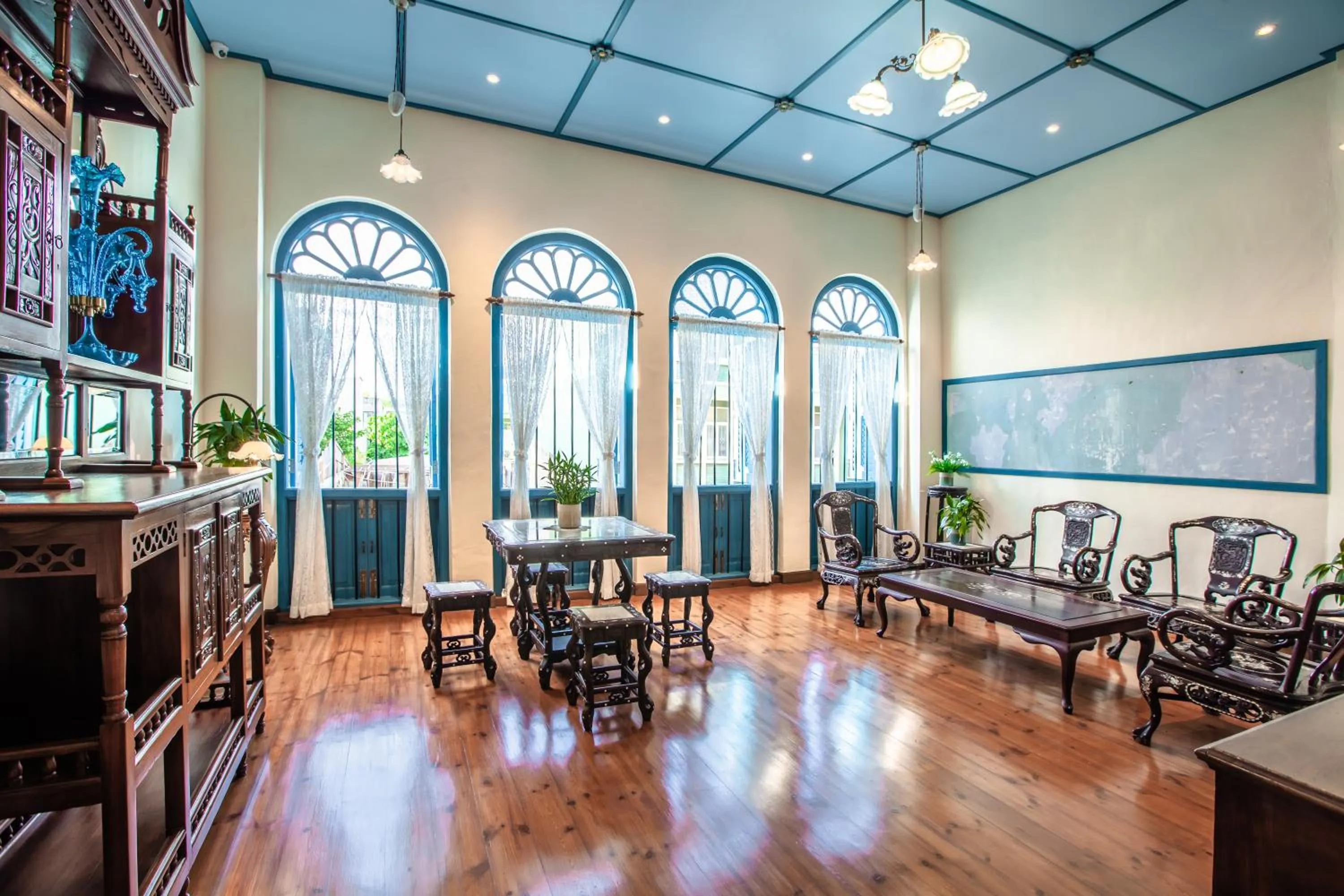 Decorative detail in WOO Gallery & Boutique hotel