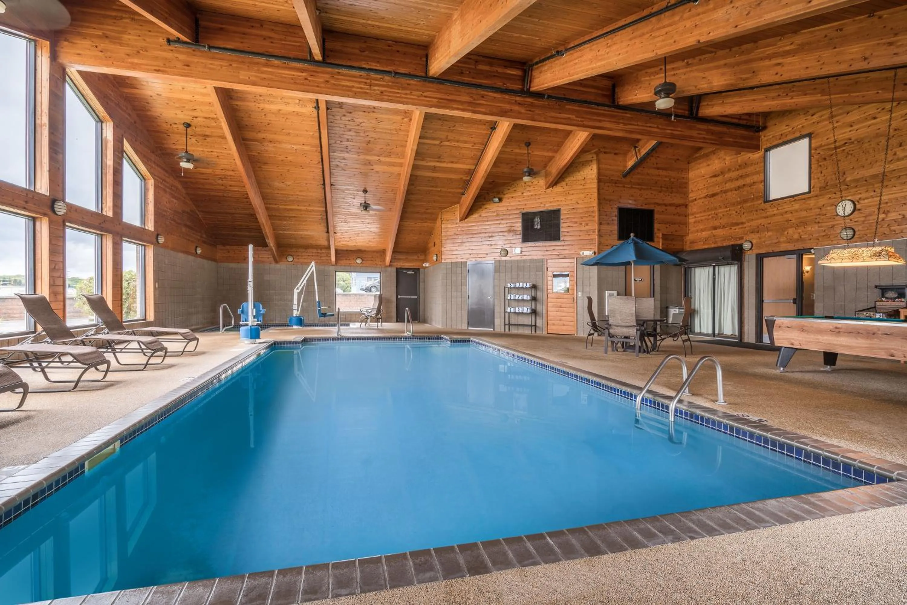 Swimming pool in AmericInn by Wyndham Detroit Lakes