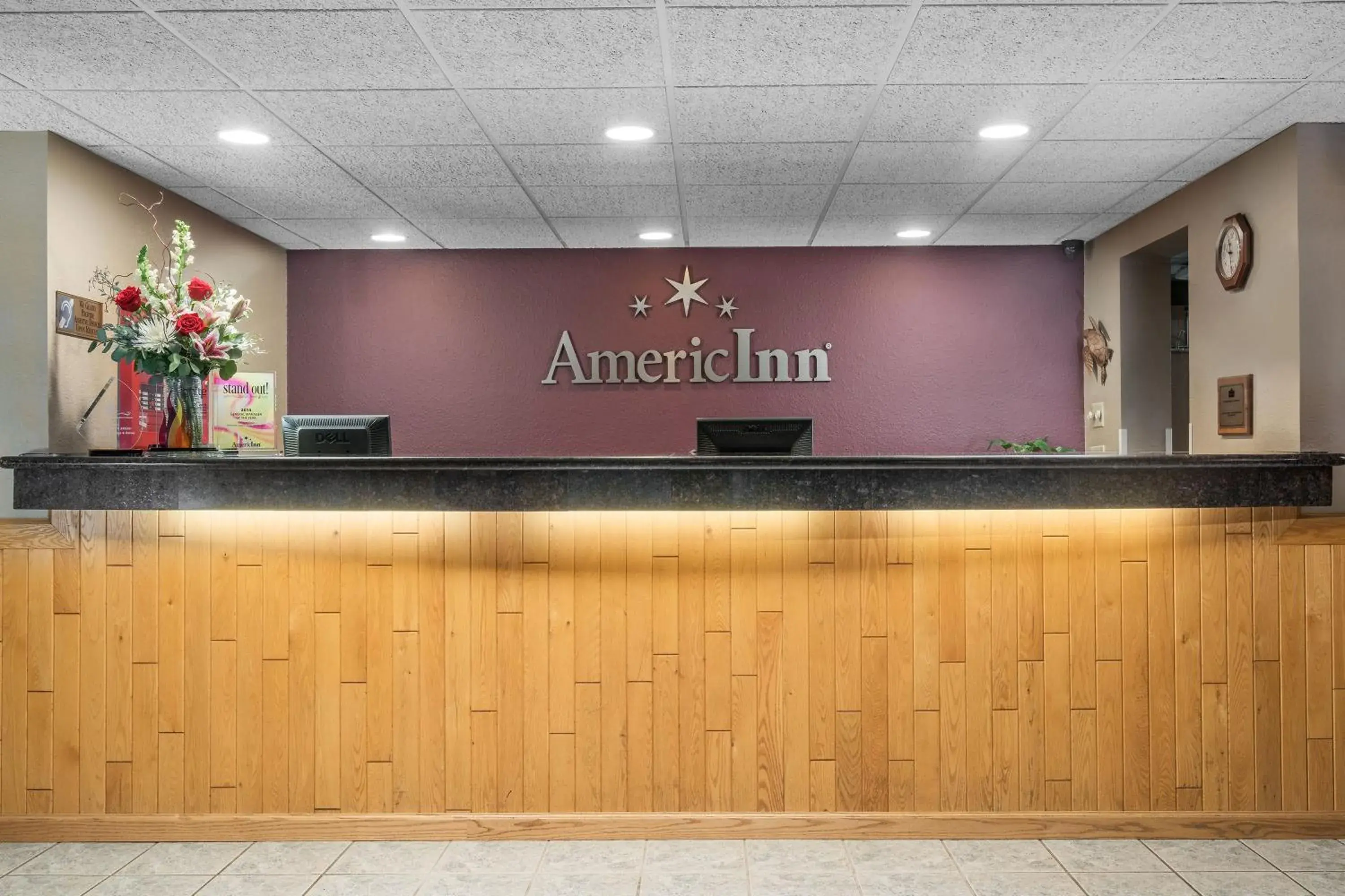 Lobby or reception in AmericInn by Wyndham Detroit Lakes Lobby or reception in AmericInn by Wyndham Detroit Lakes