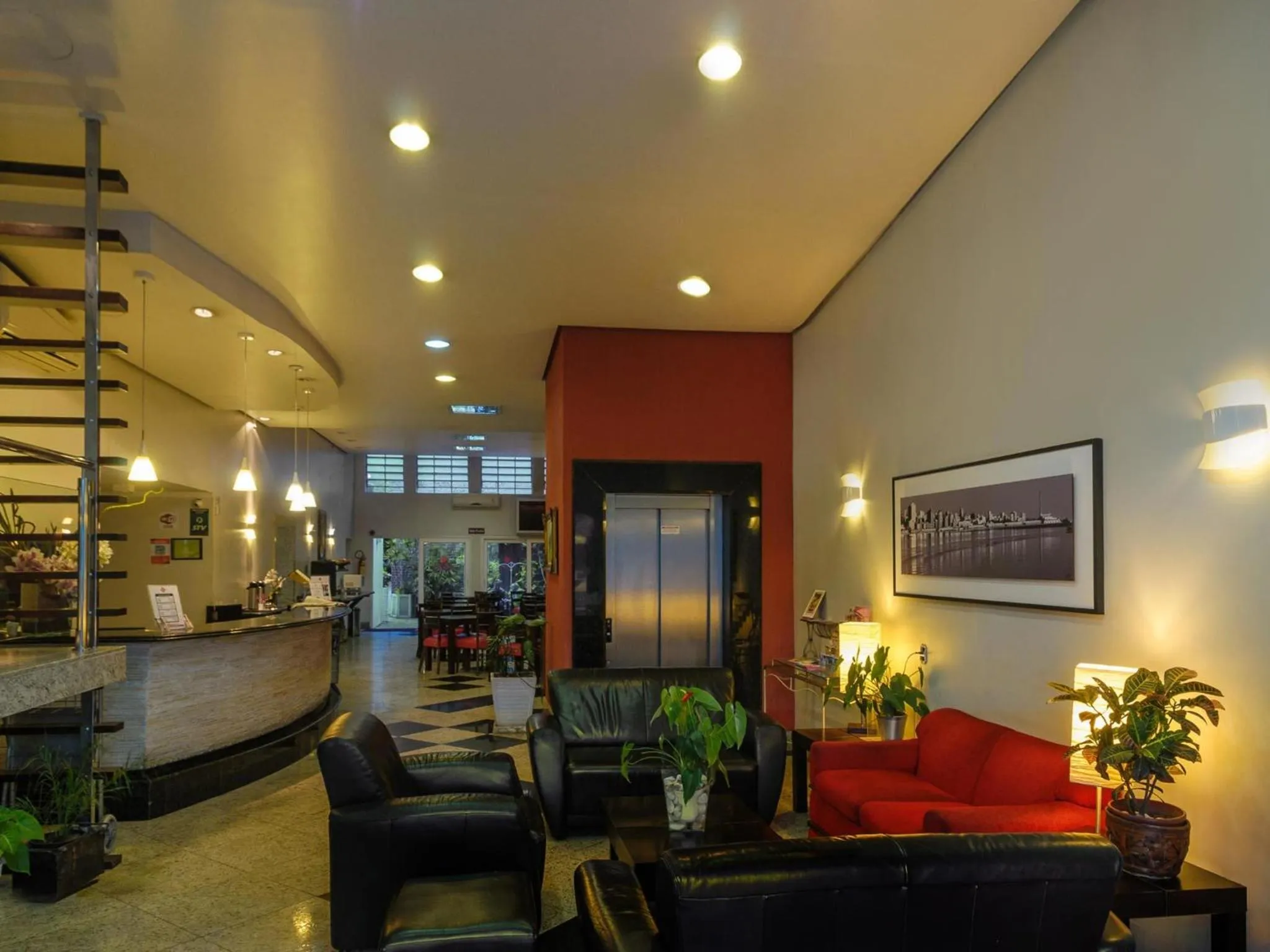 Lobby or reception in Hotel Elevado