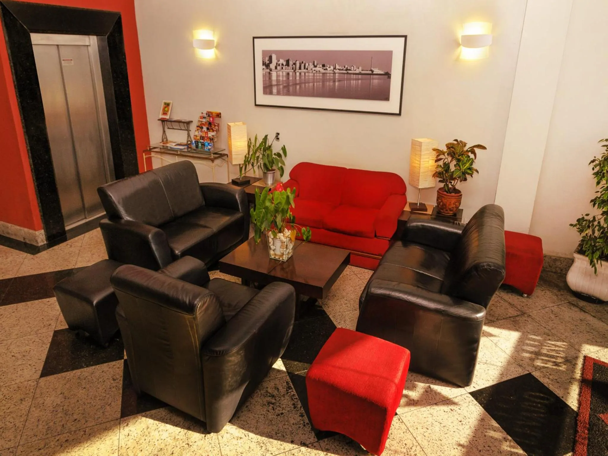 Lobby or reception in Hotel Elevado