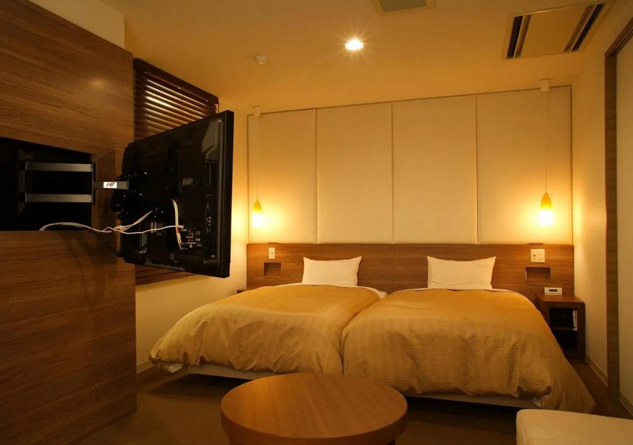 Photo of the whole room, Bed in Hotel Sorriso Hamamatsu