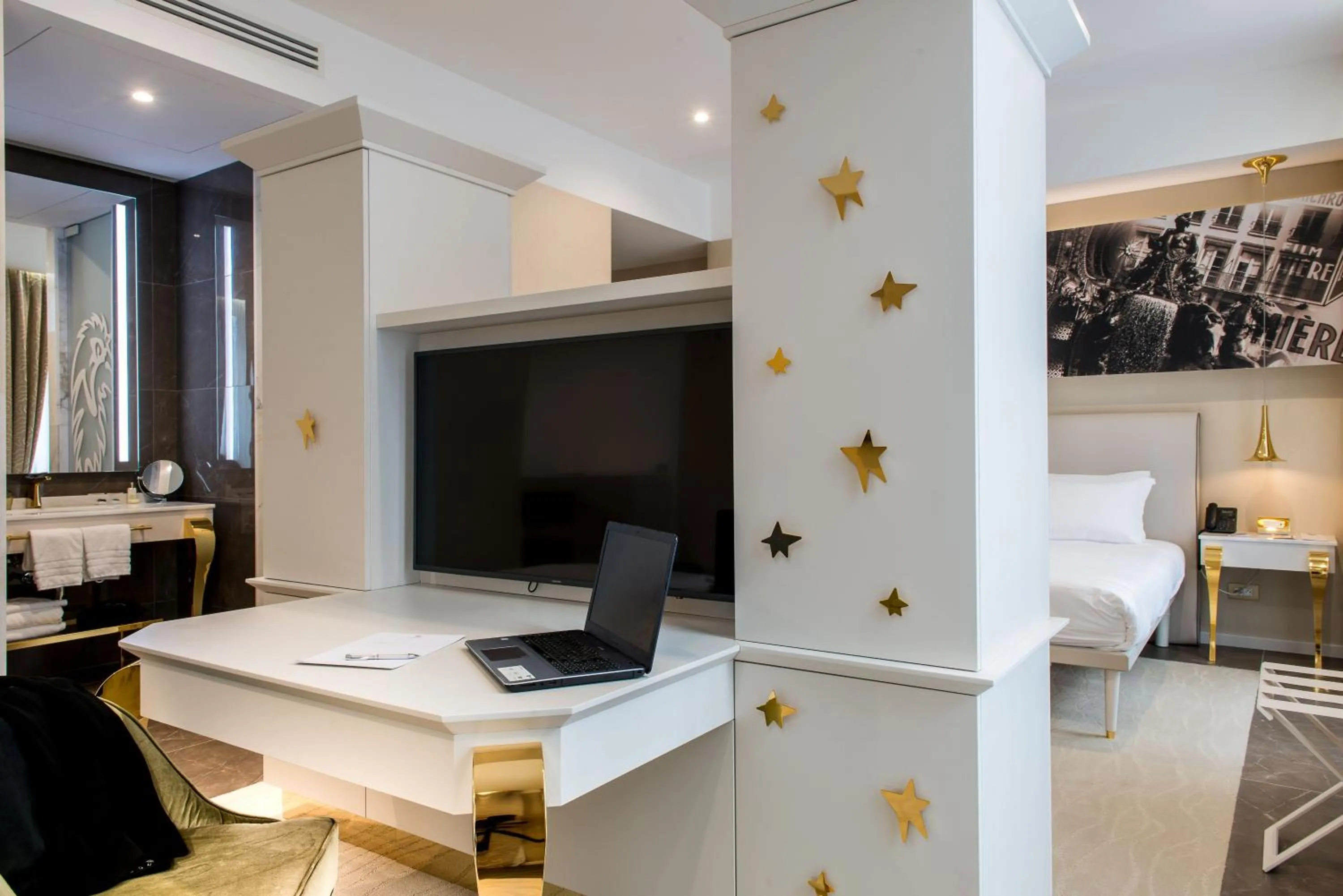 Bedroom in Boscolo Lyon Hotel & Spa