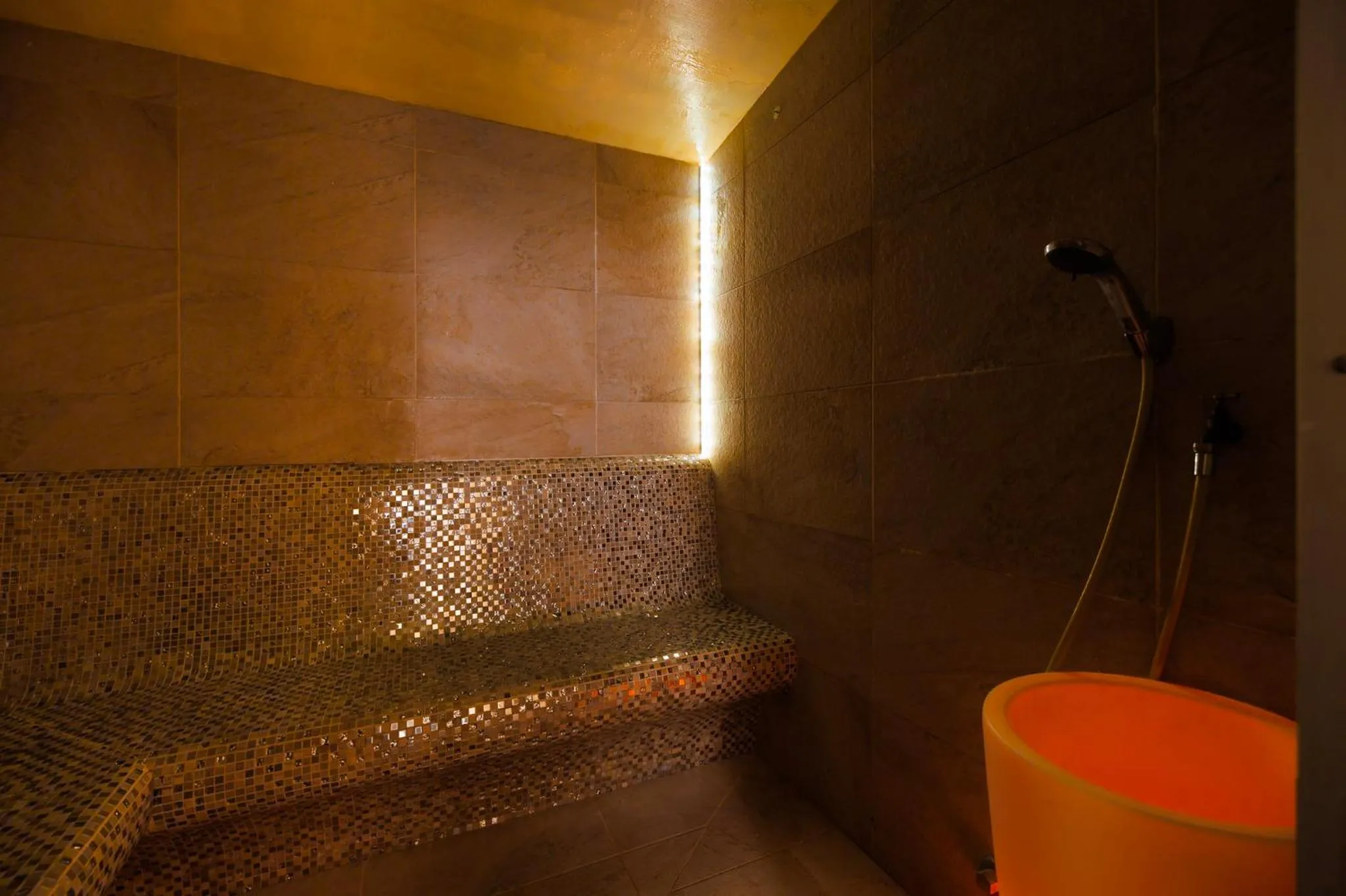 Steam room in Boscolo Lyon Hotel & Spa
