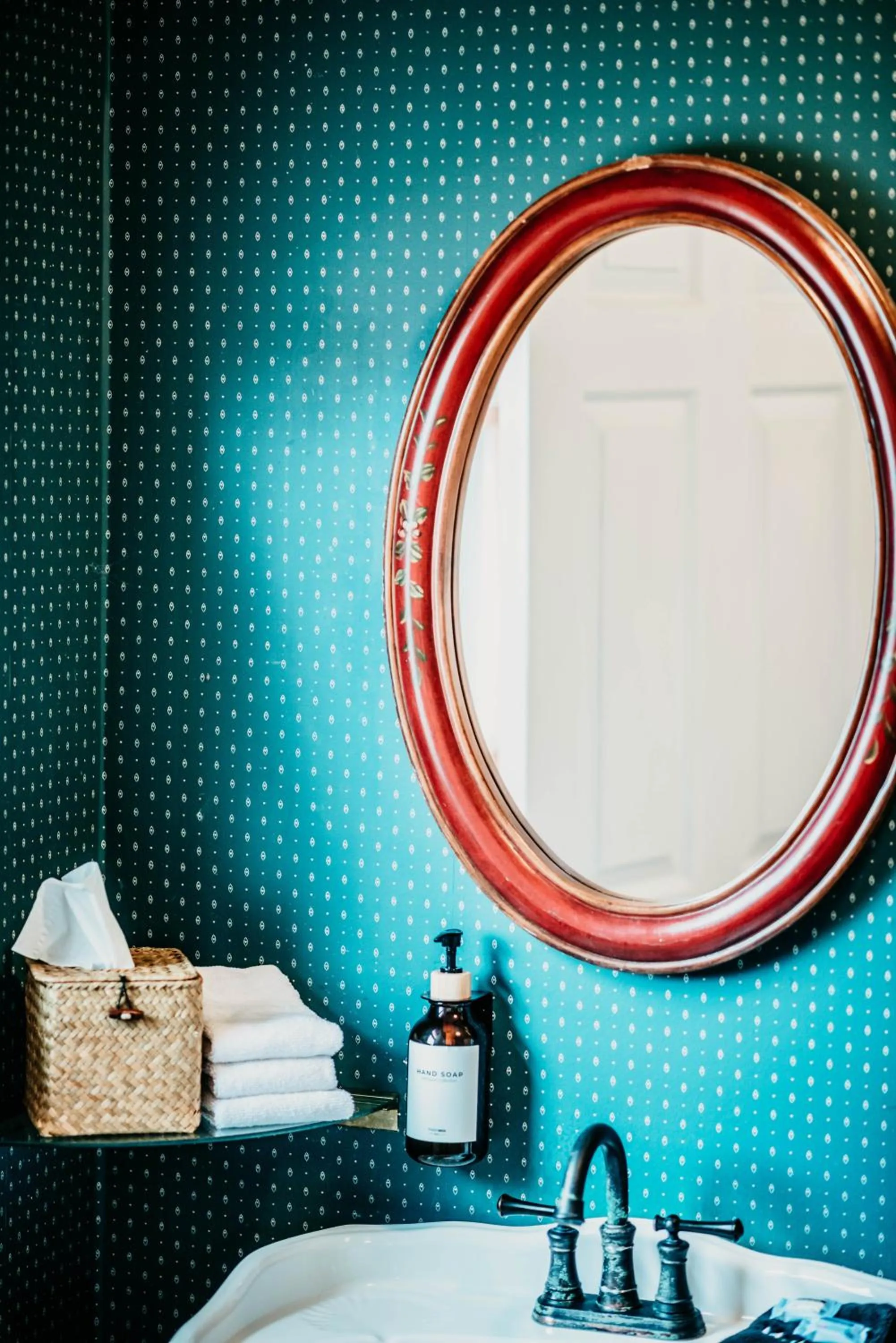 Bathroom in The Claiborne Bed and Breakfast