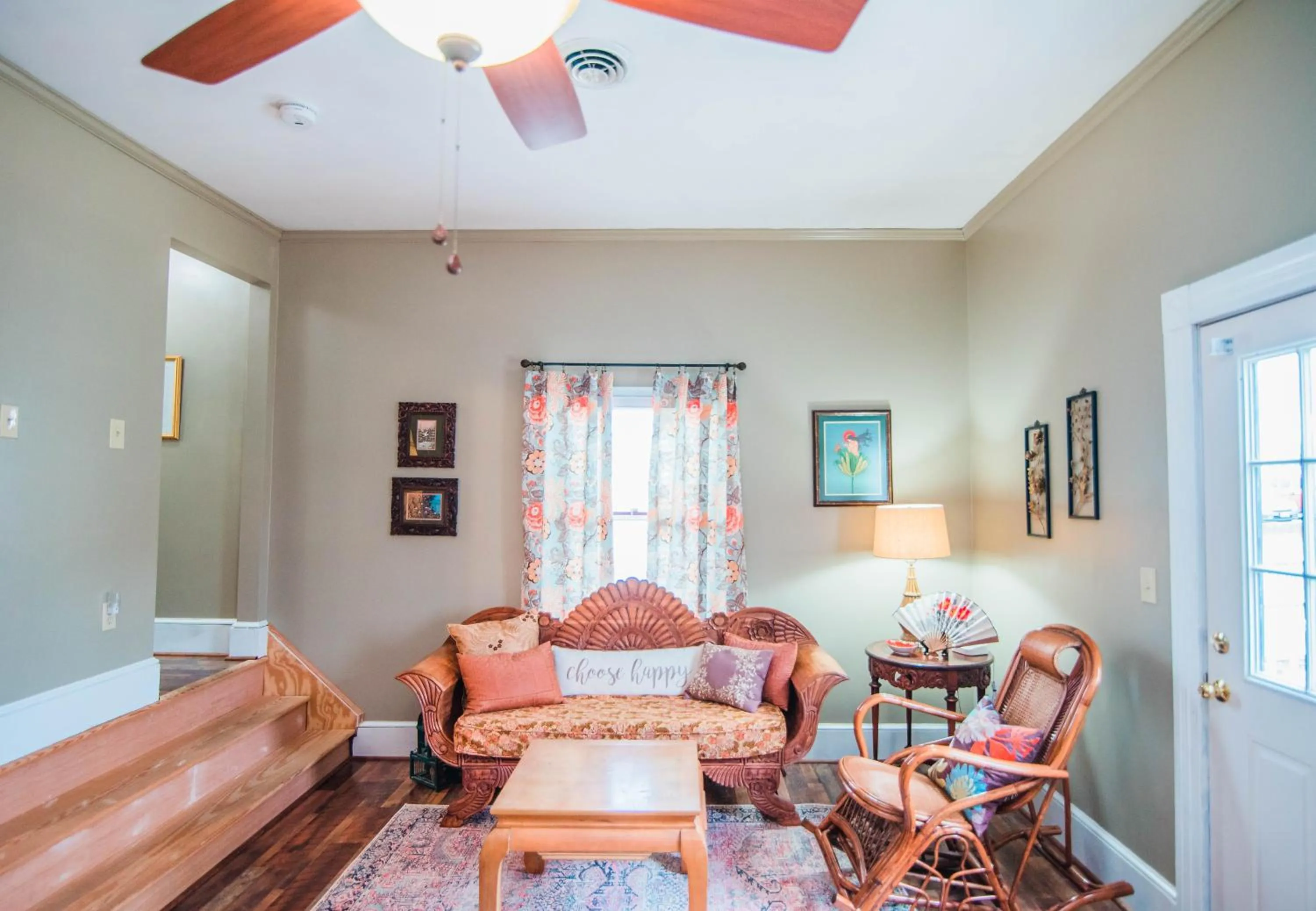 Seating area in The Claiborne Bed and Breakfast