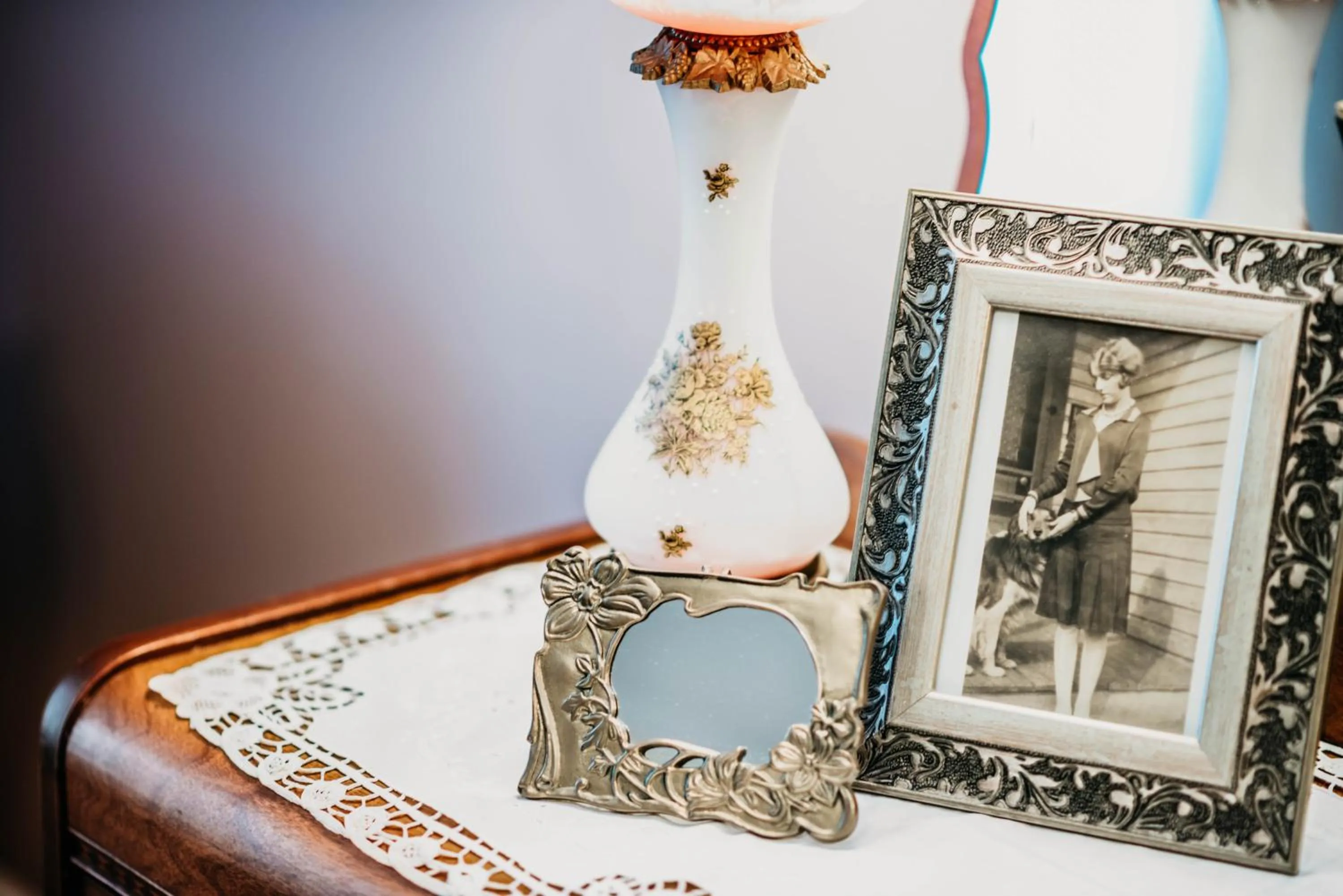 Decorative detail in The Claiborne Bed and Breakfast