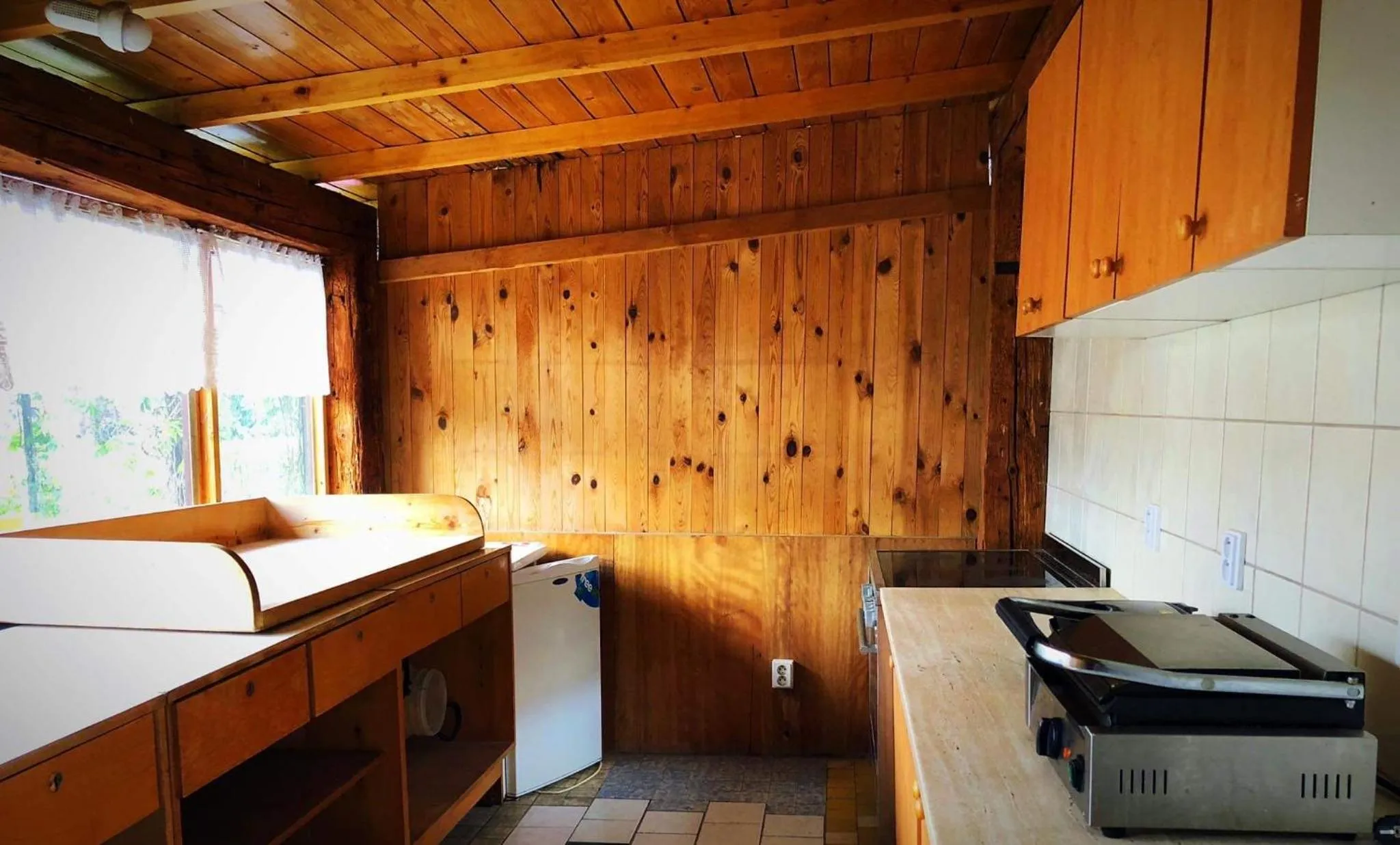 Communal kitchen in Hostinec Selský dvůr