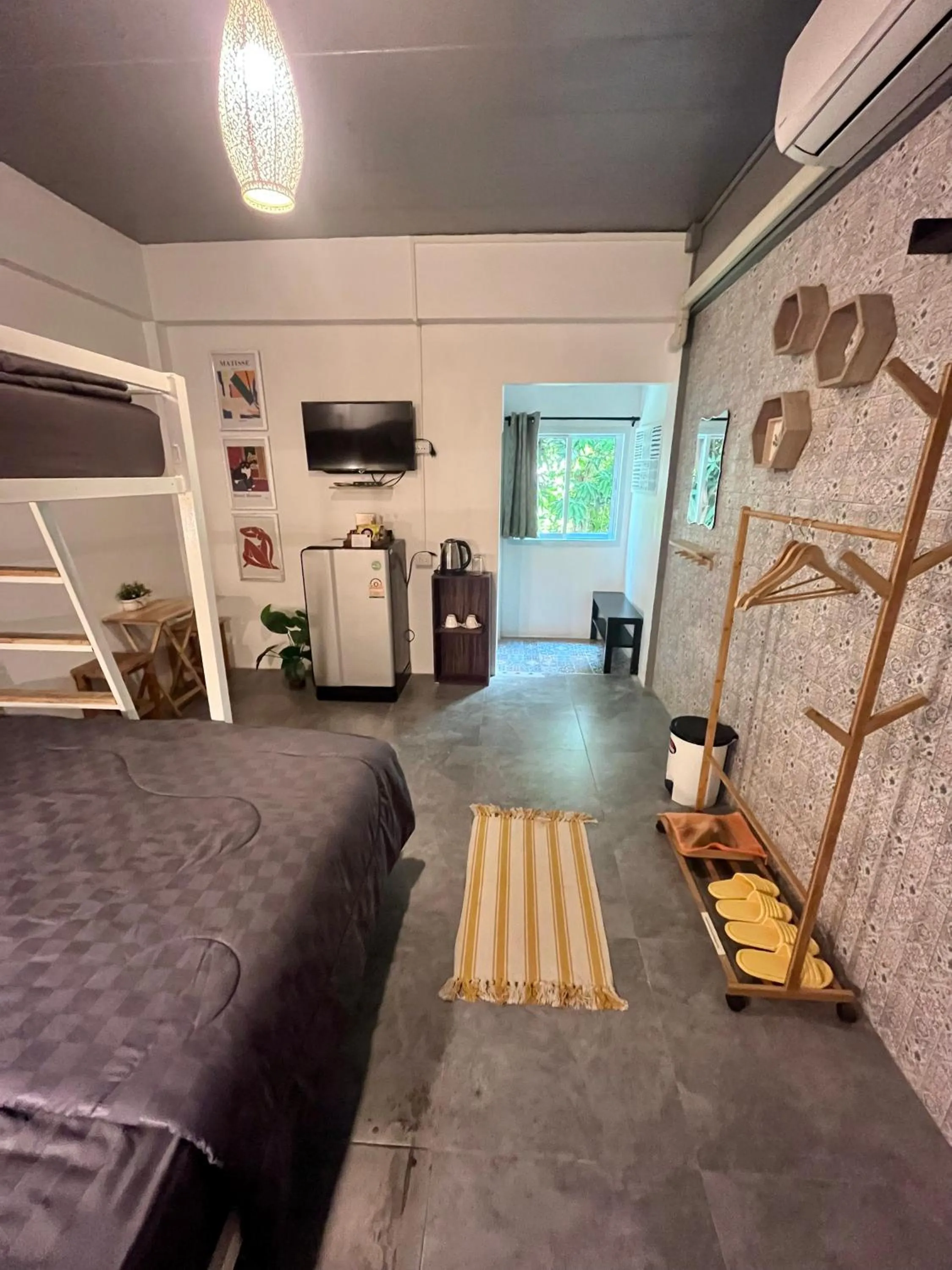 Bed in Dawnthaya Ayutthaya Art House บ้านดอนธยๅ อยุธยา