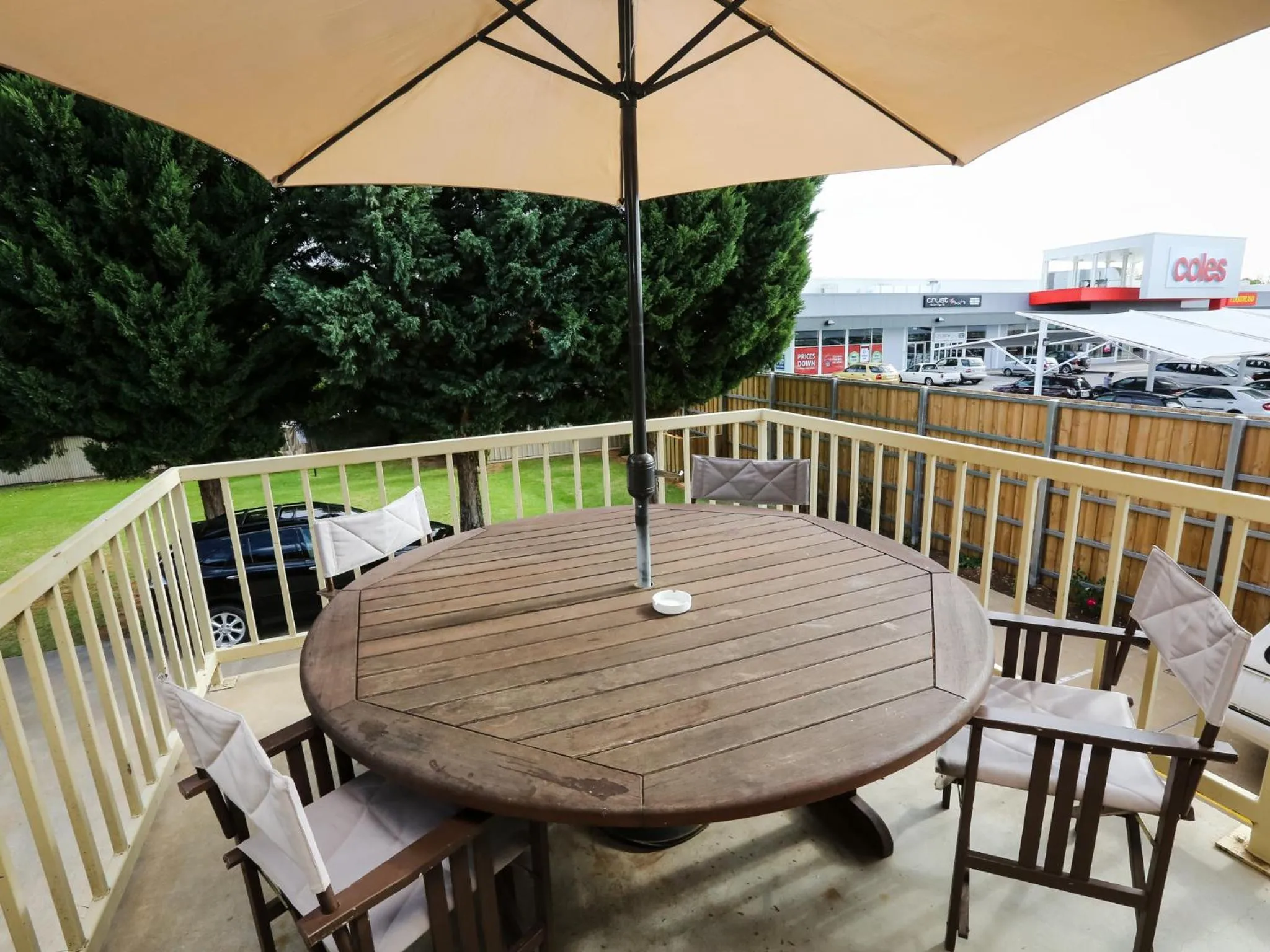 Balcony/Terrace in Mildura River City Motel