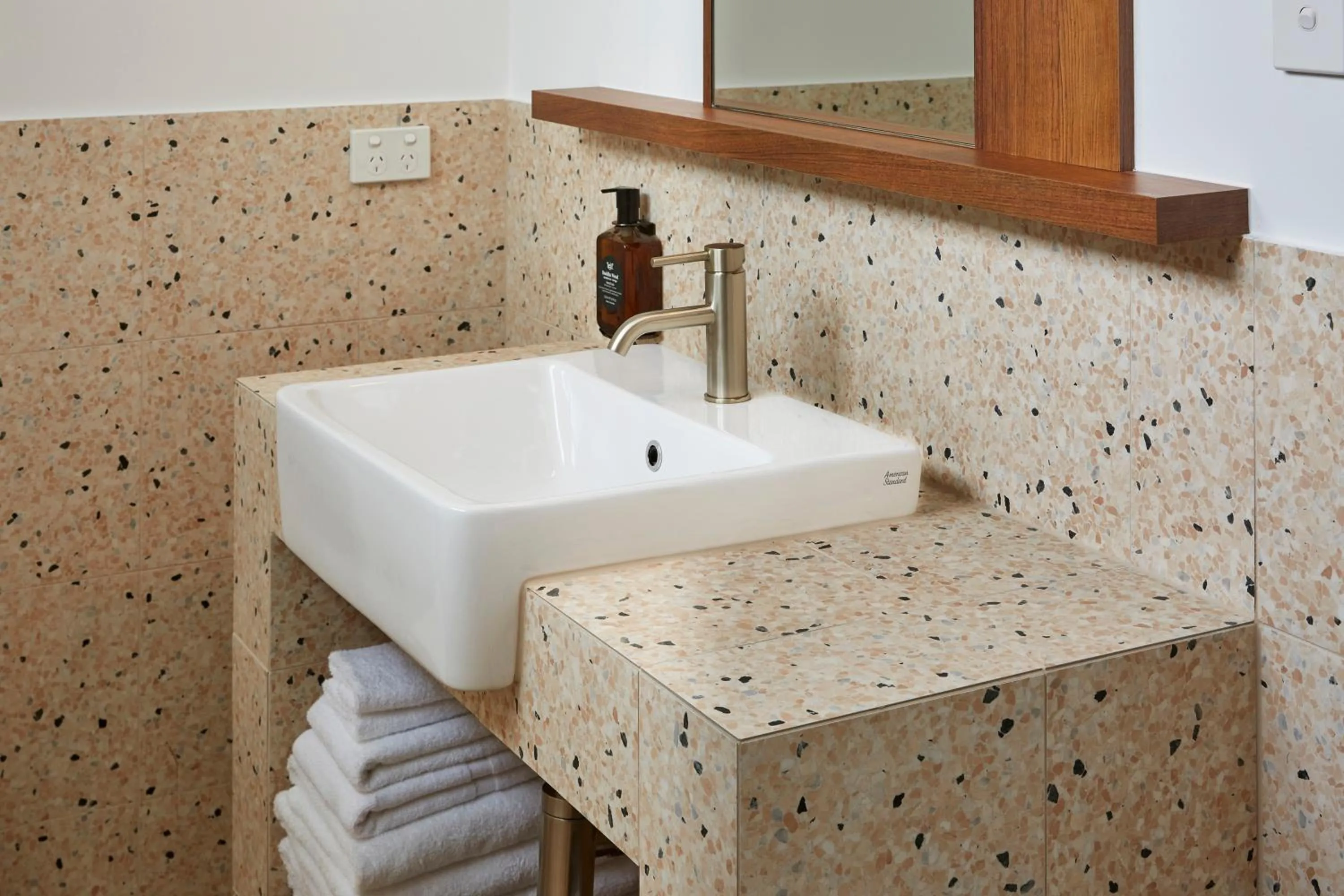 Bathroom in The Sails Motel Brunswick Heads