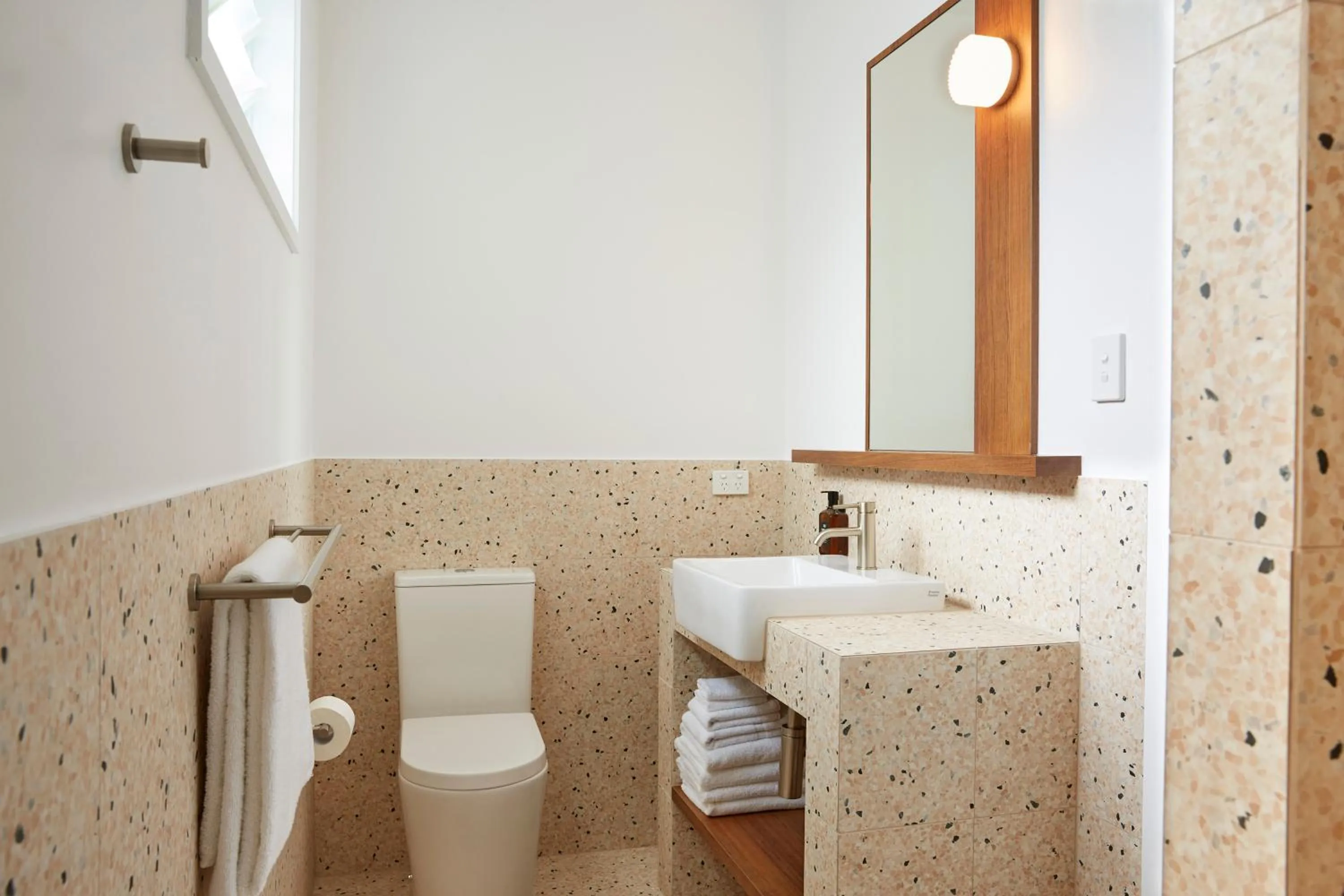 Bathroom in The Sails Motel Brunswick Heads