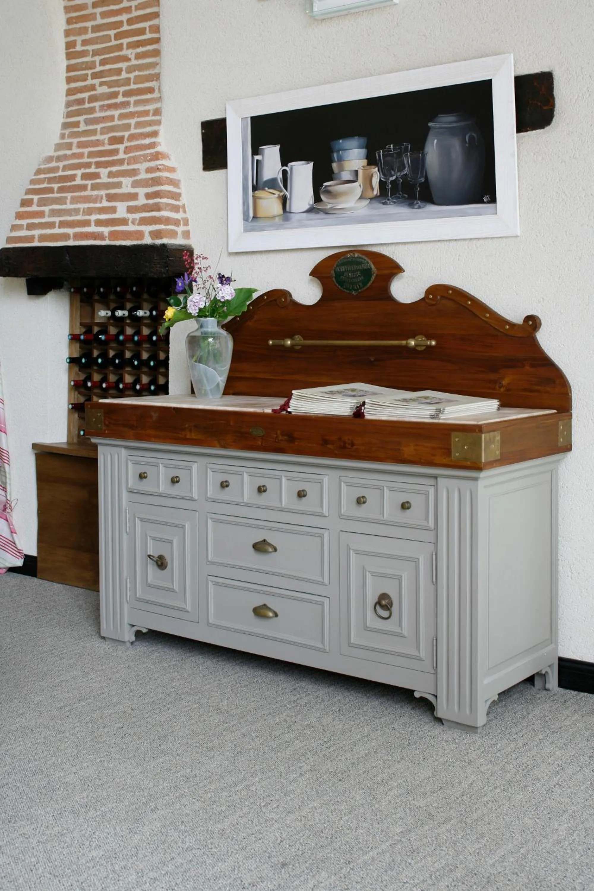 Kitchen/Kitchenette in Logis Le Moulin De la Soriniere