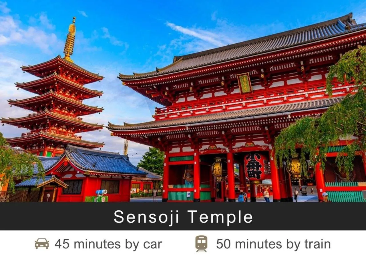 Nearby landmark in Tokyu Stay Shibuya