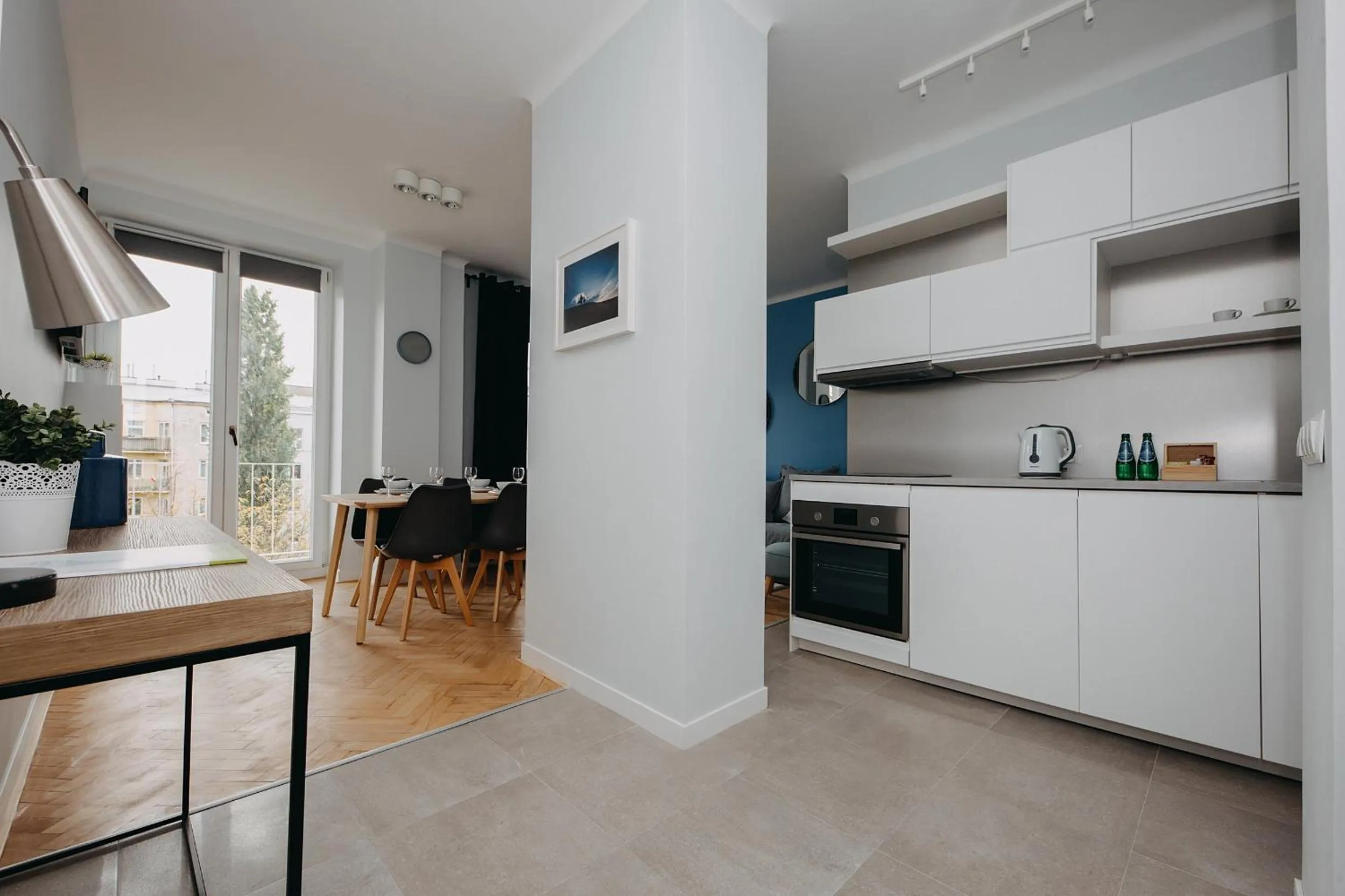 Coffee/tea facilities in ShortStayPoland Aleje Jerozolimskie (B67)