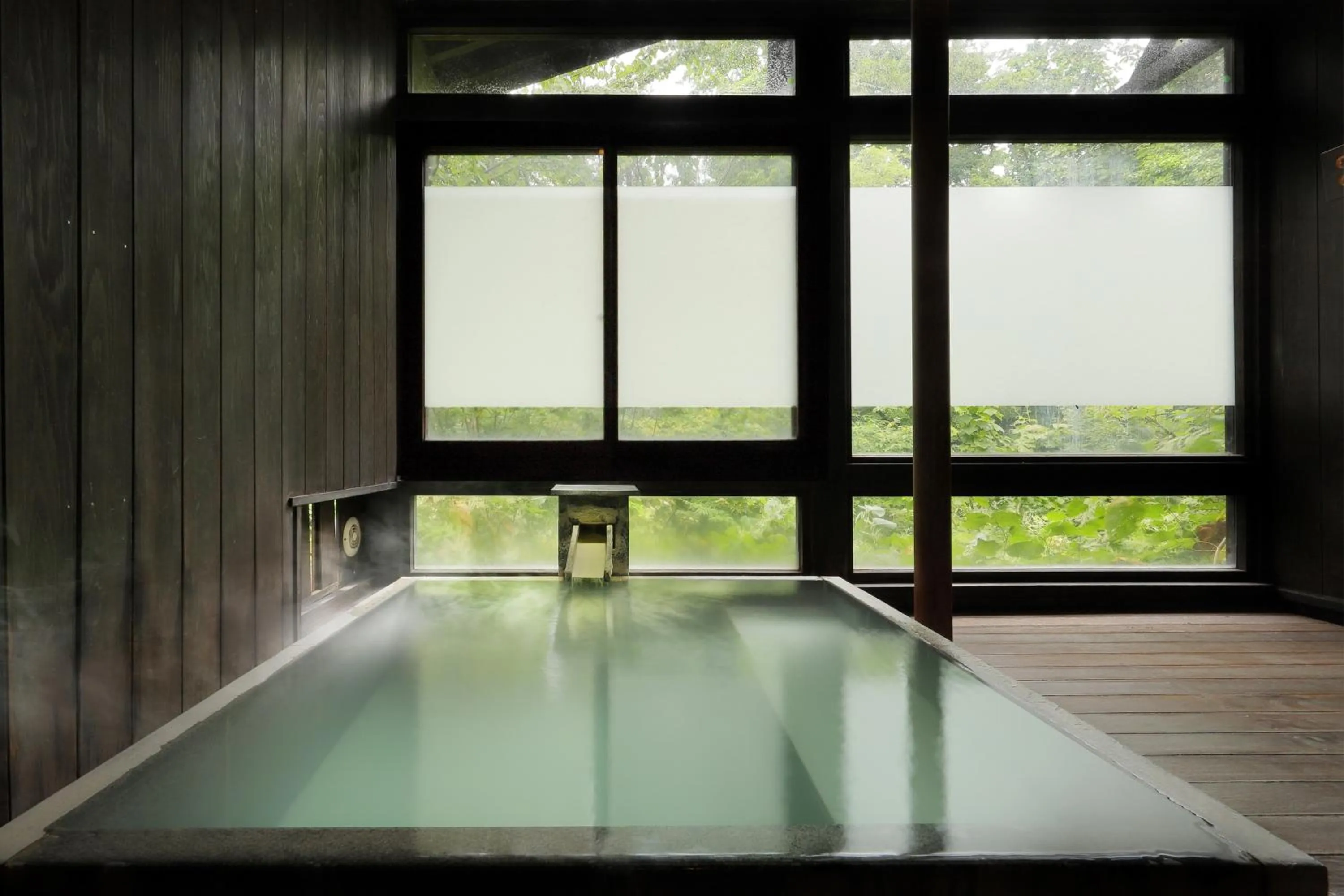 Hot Spring Bath in Zao Kokusai Hotel