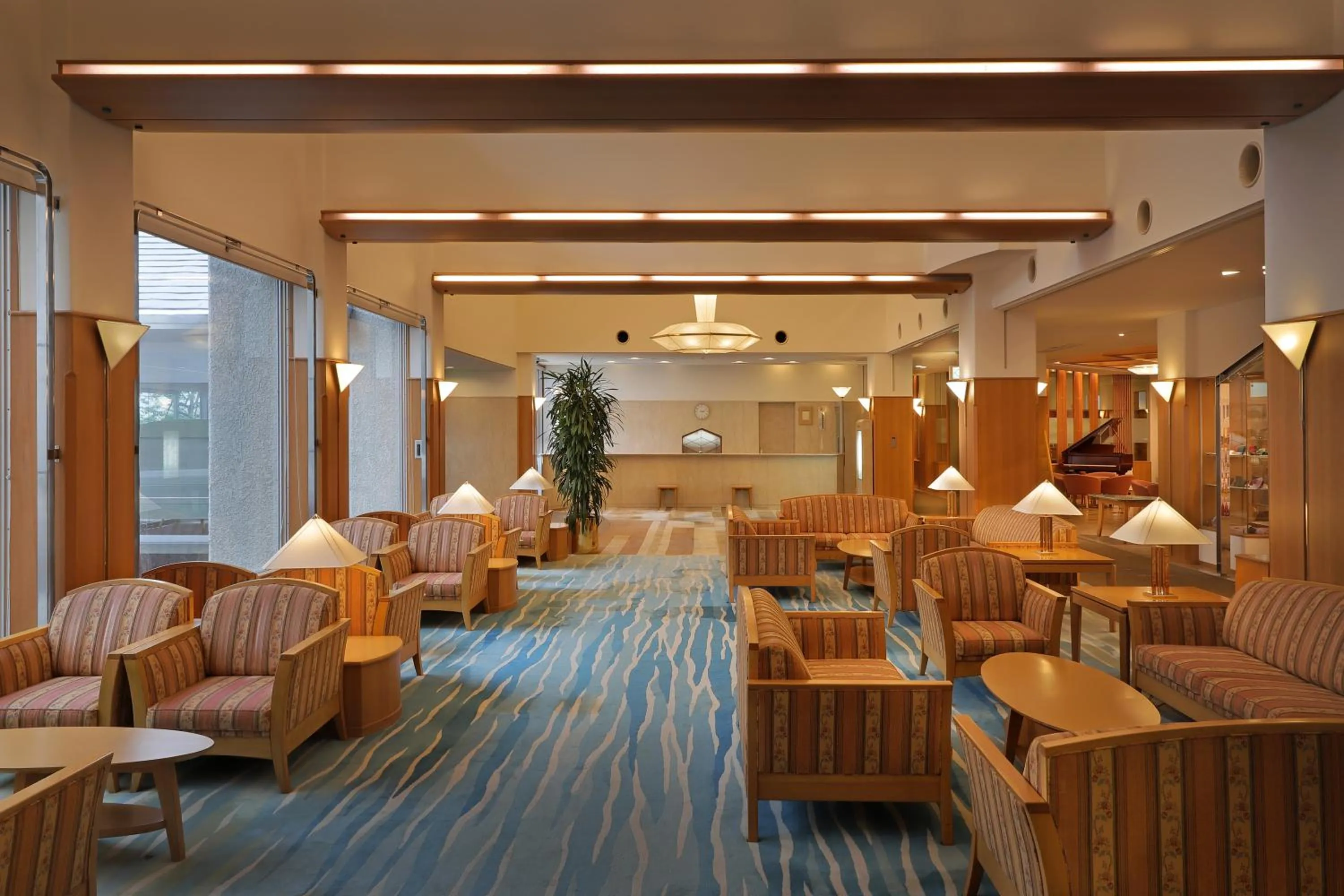 Lobby or reception in Zao Kokusai Hotel