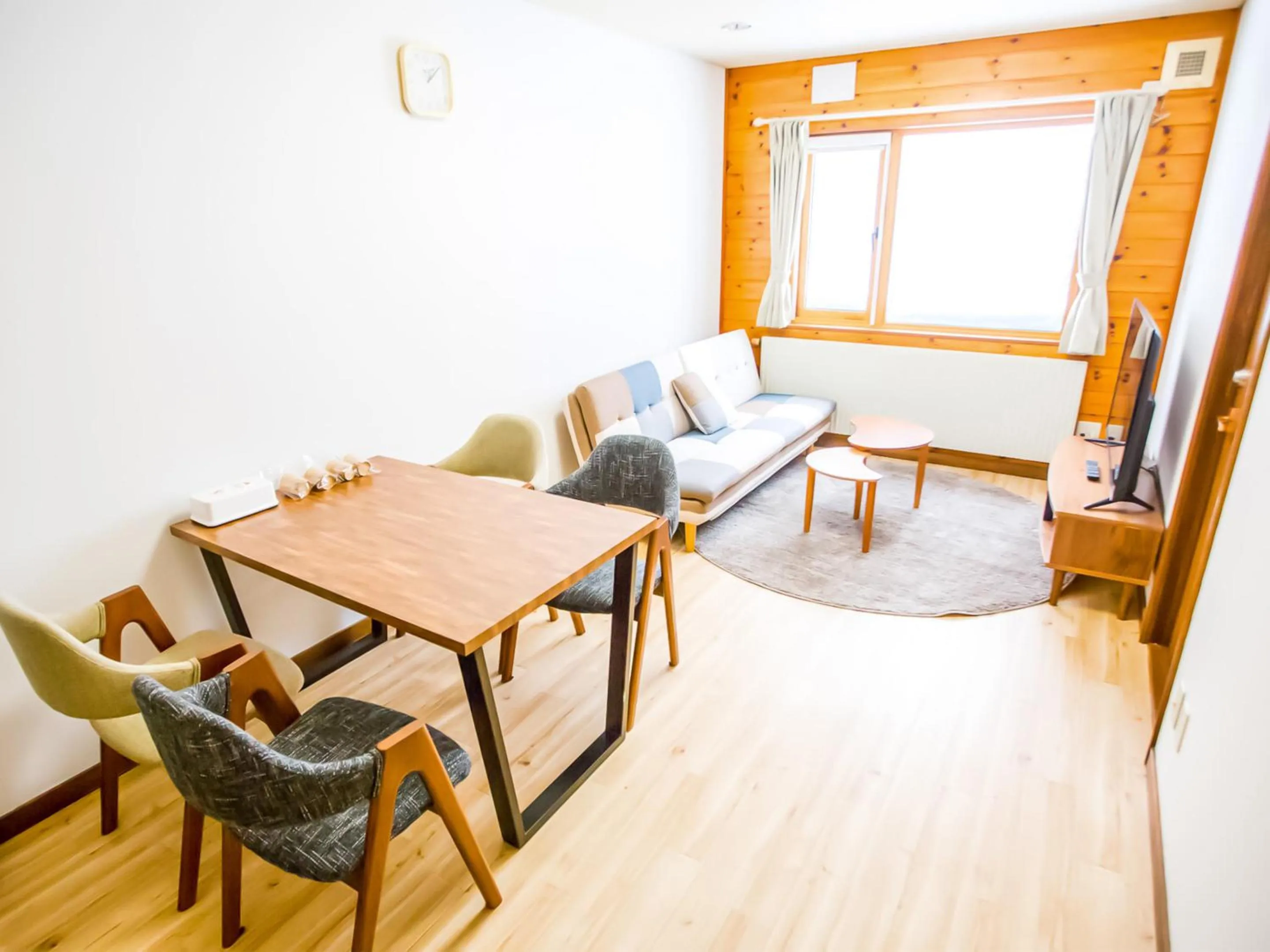 Living room in Rusutsu Lodges Pension Lilla Huset