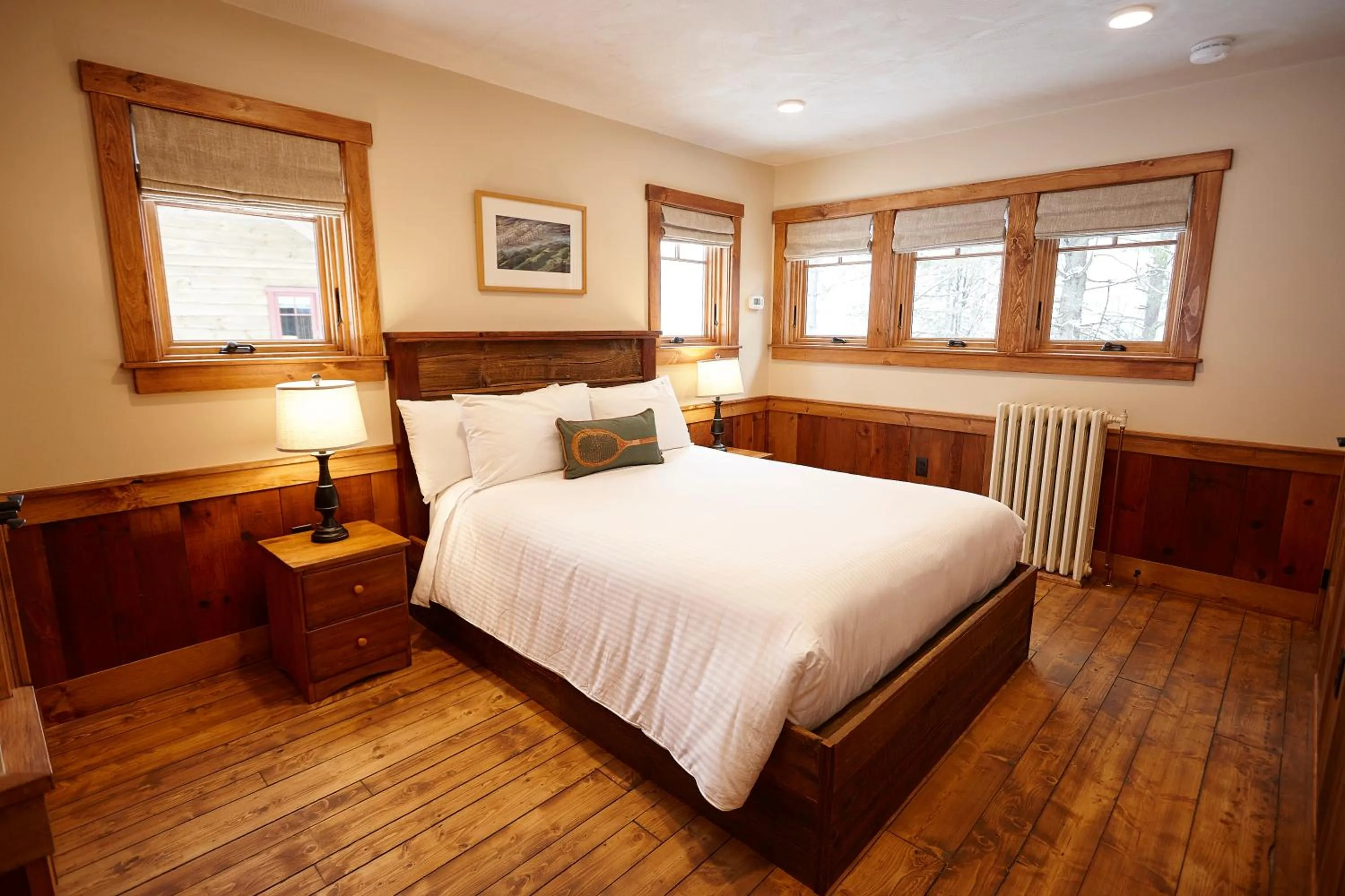 Bed in Seesaw's Lodge