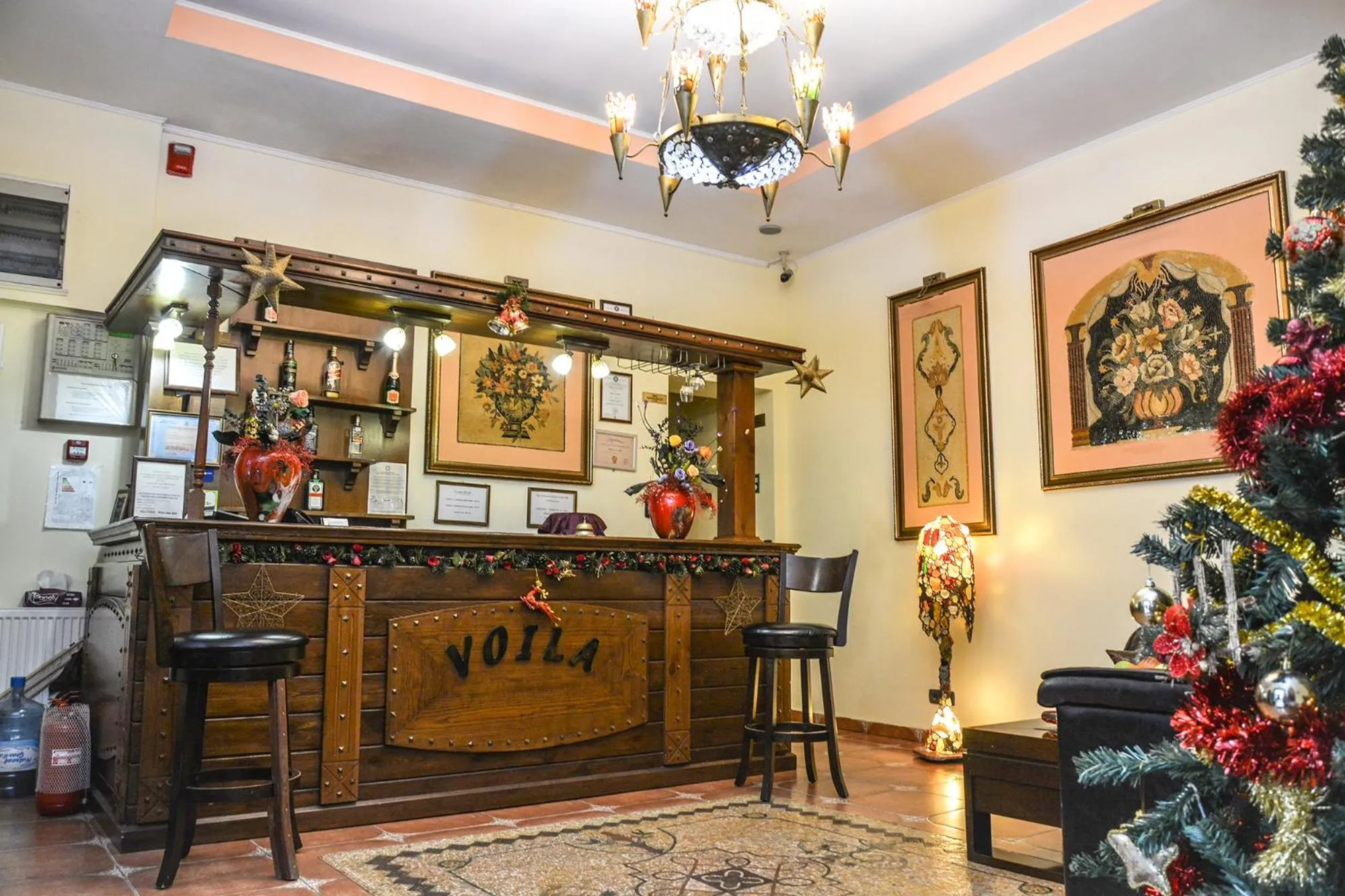 Lobby or reception in Voila Inn