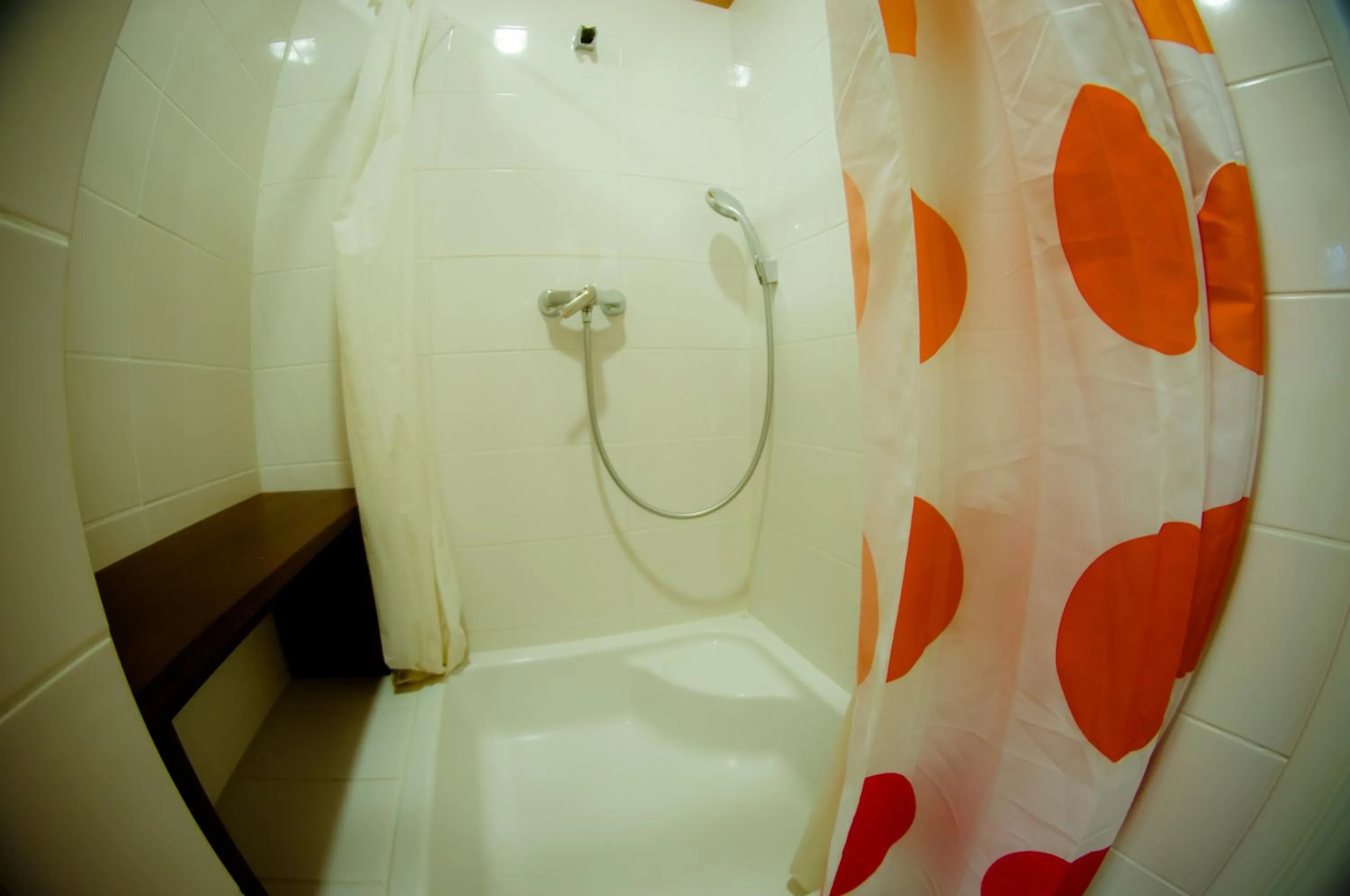 Shower in Grampa's Hostel