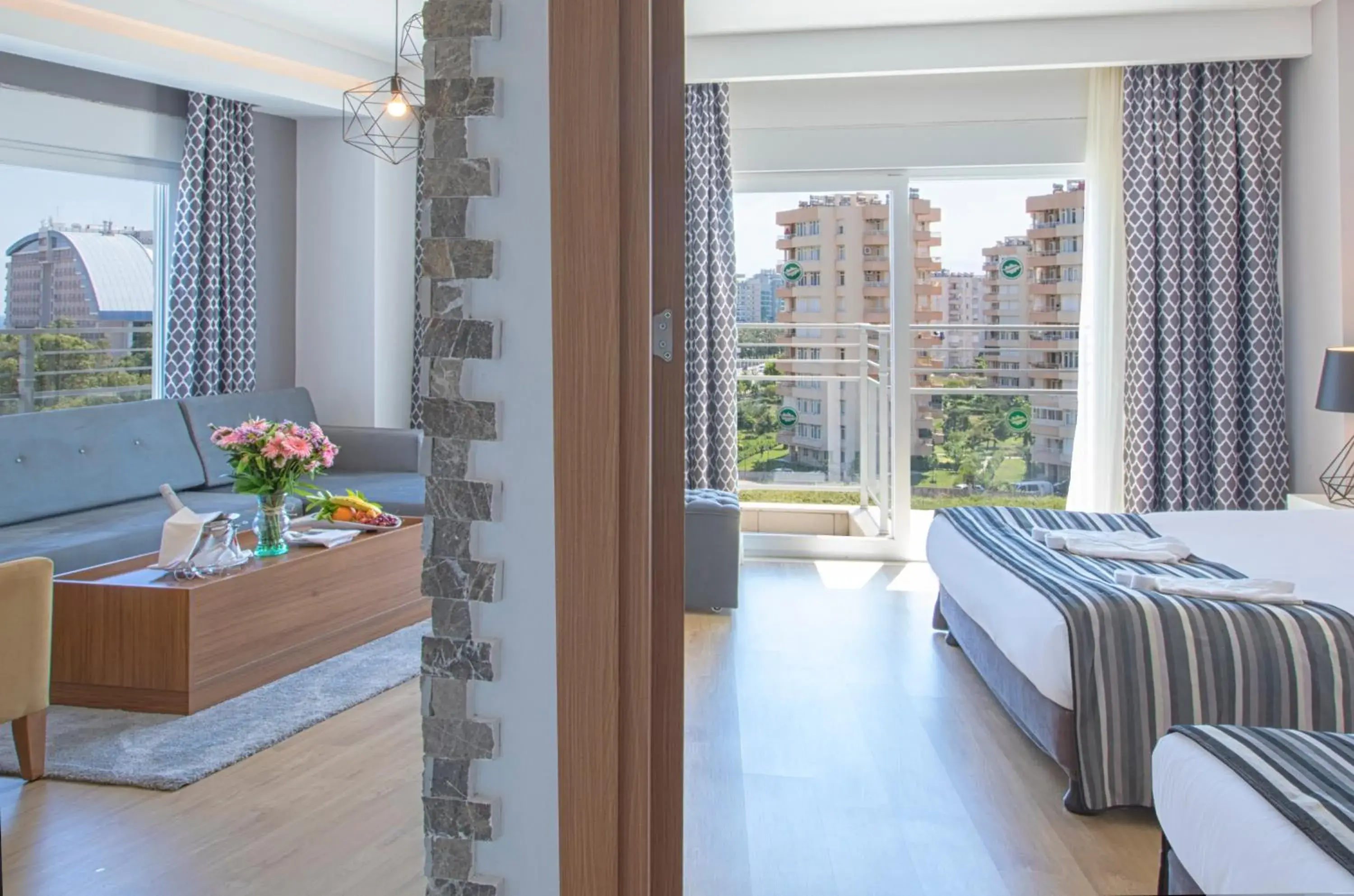 Living room, Bed in Greenwood Suites Resort Living room, Bed in Greenwood Suites Resort