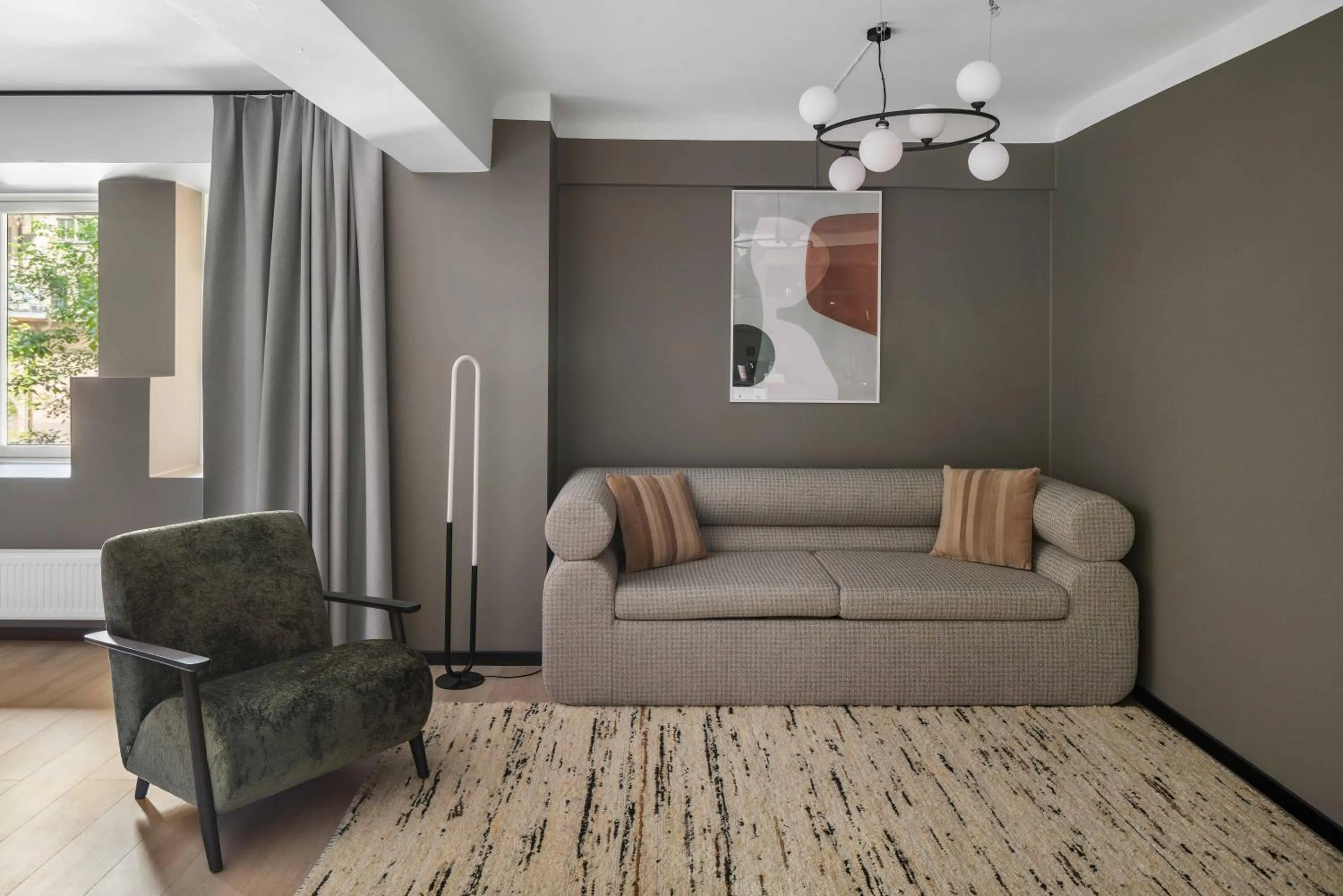 Seating area in Numa I Hallen Apartments