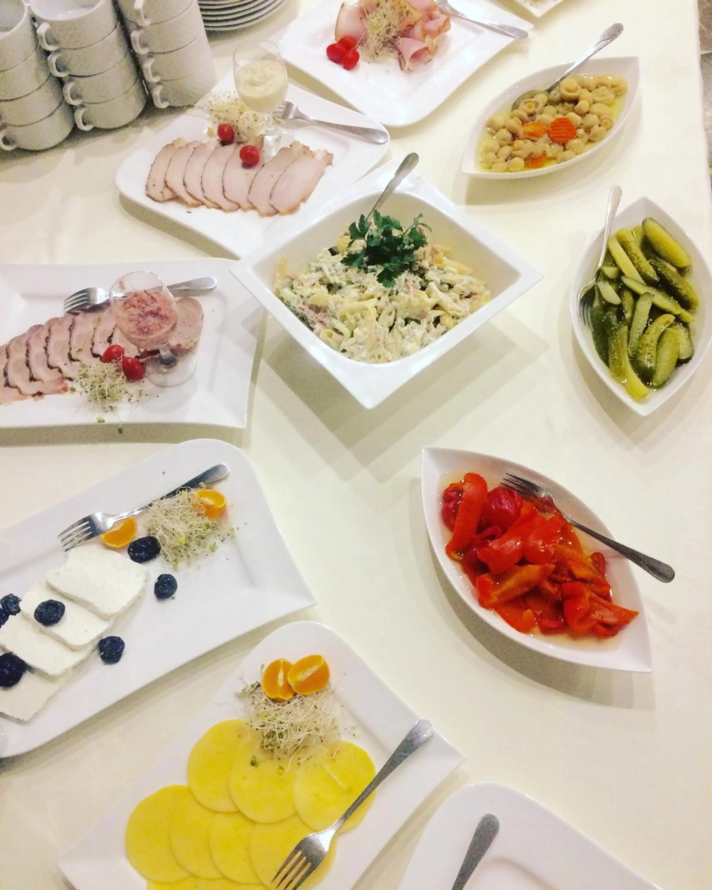 Buffet breakfast in Kompleks restauracyjno-noclegowy Rubikon