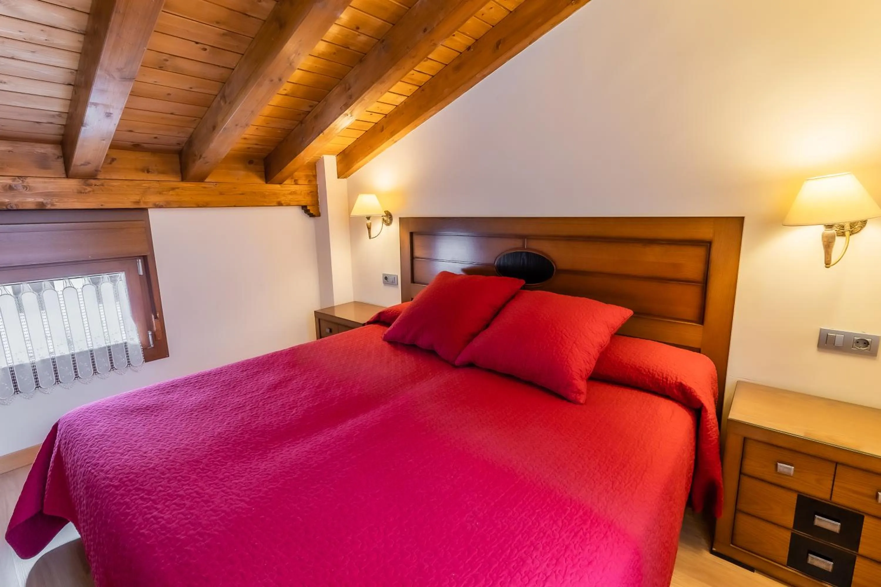 Bedroom, Bed in Apartamentos & casas rurales Santo Domingo de Silos