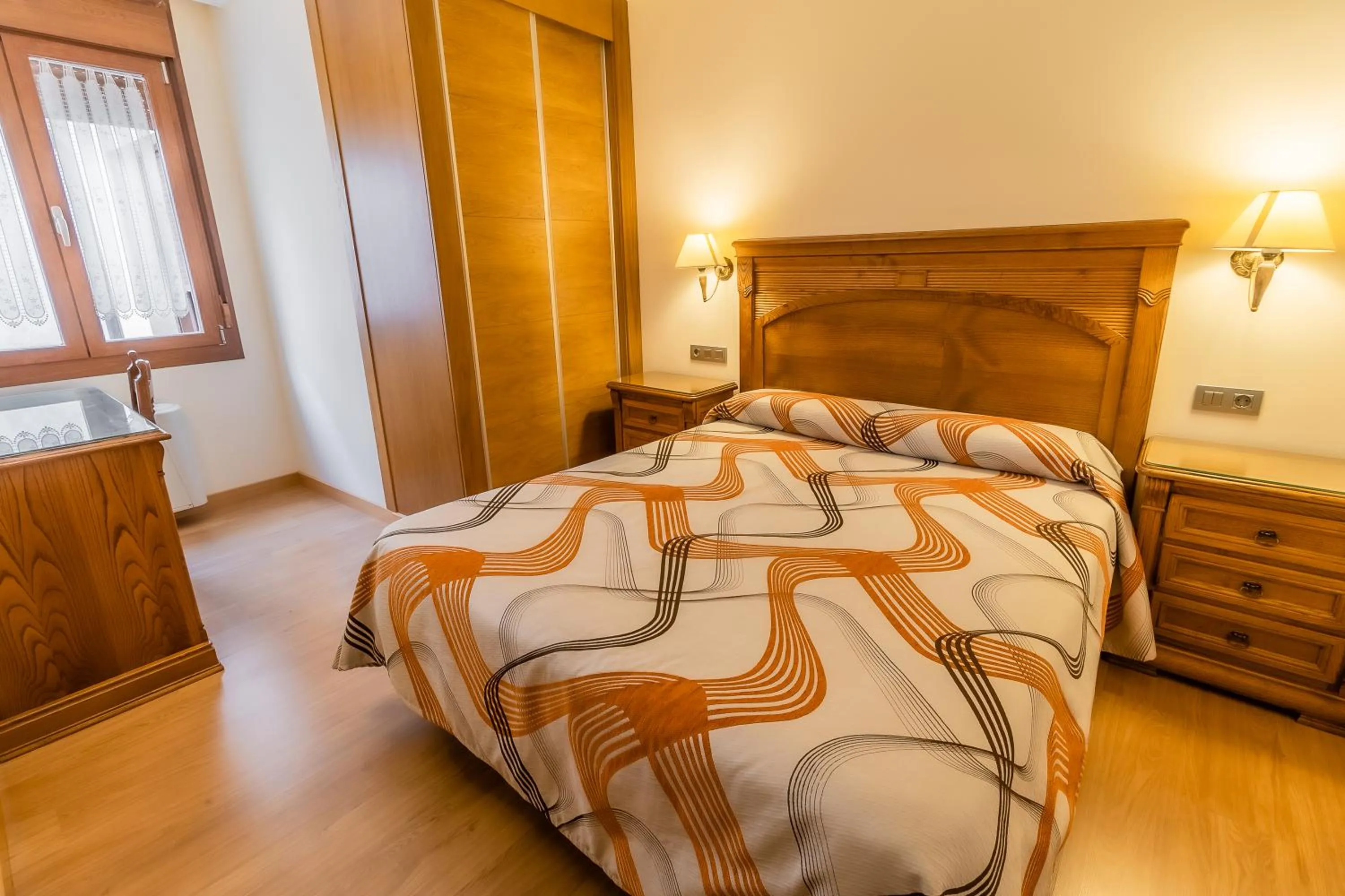 Bedroom, Bed in Apartamentos & casas rurales Santo Domingo de Silos