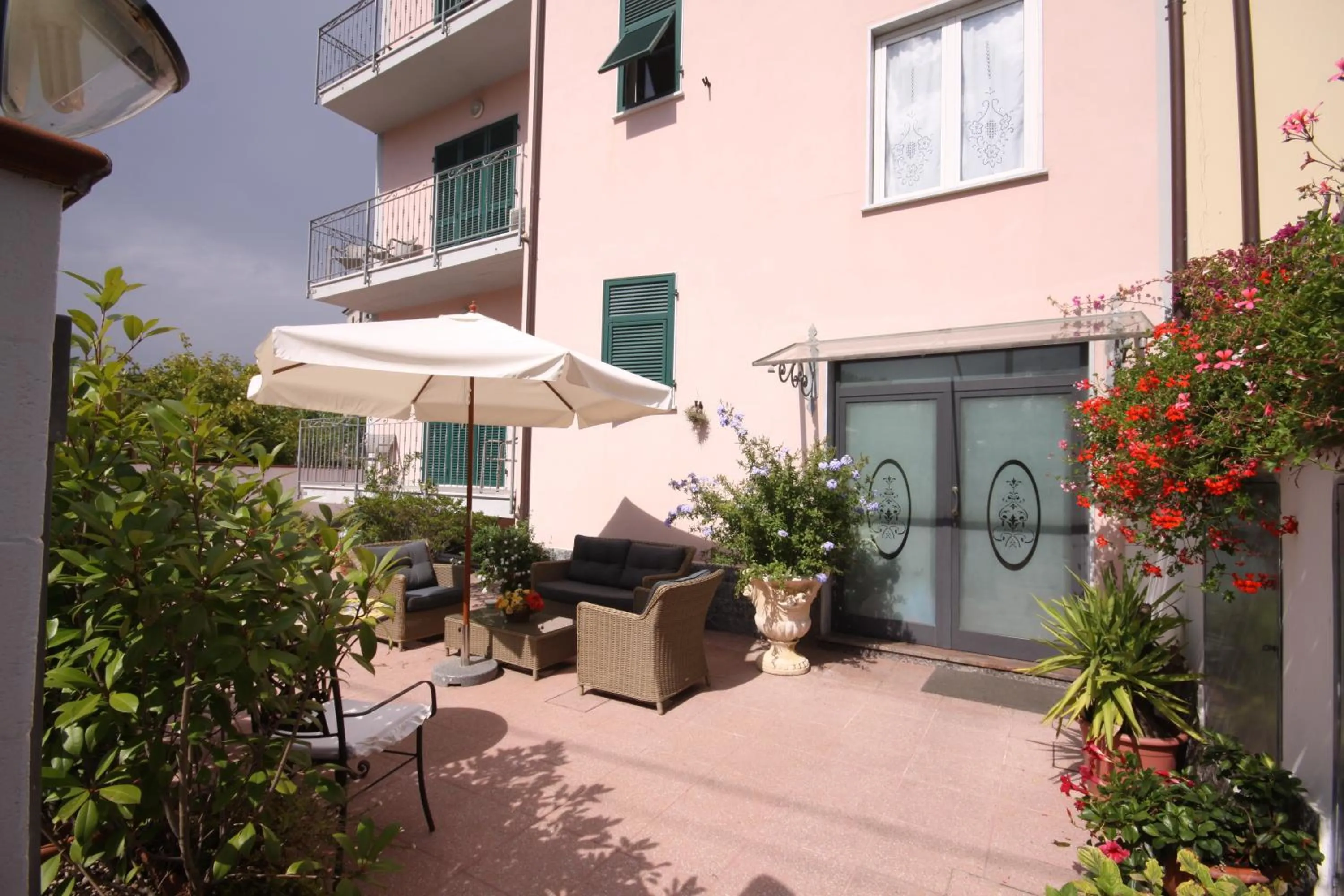 Patio in La Villetta del Golfo