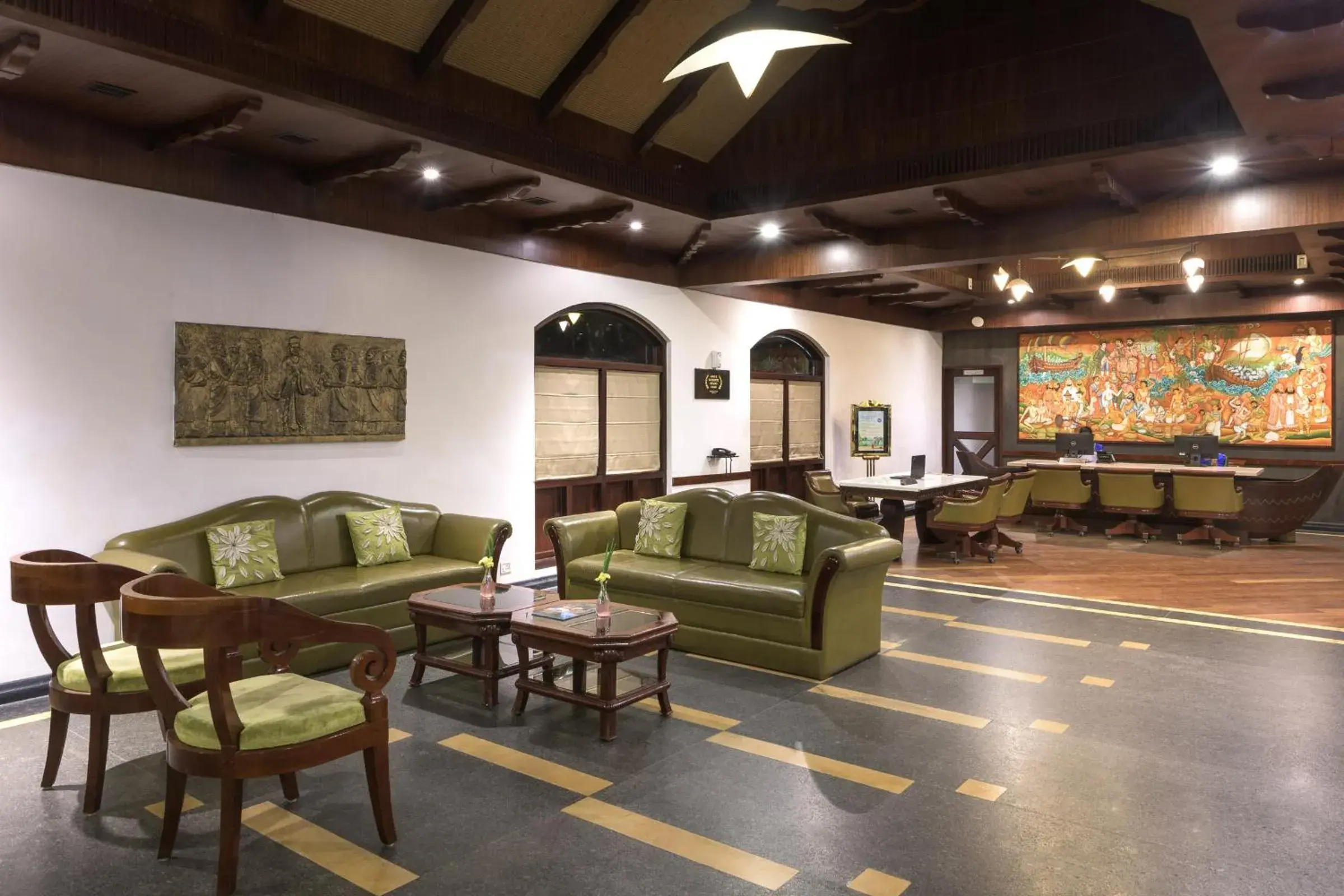 Lobby or reception in Club Mahindra Cherai Beach Lobby or reception in Club Mahindra Cherai Beach