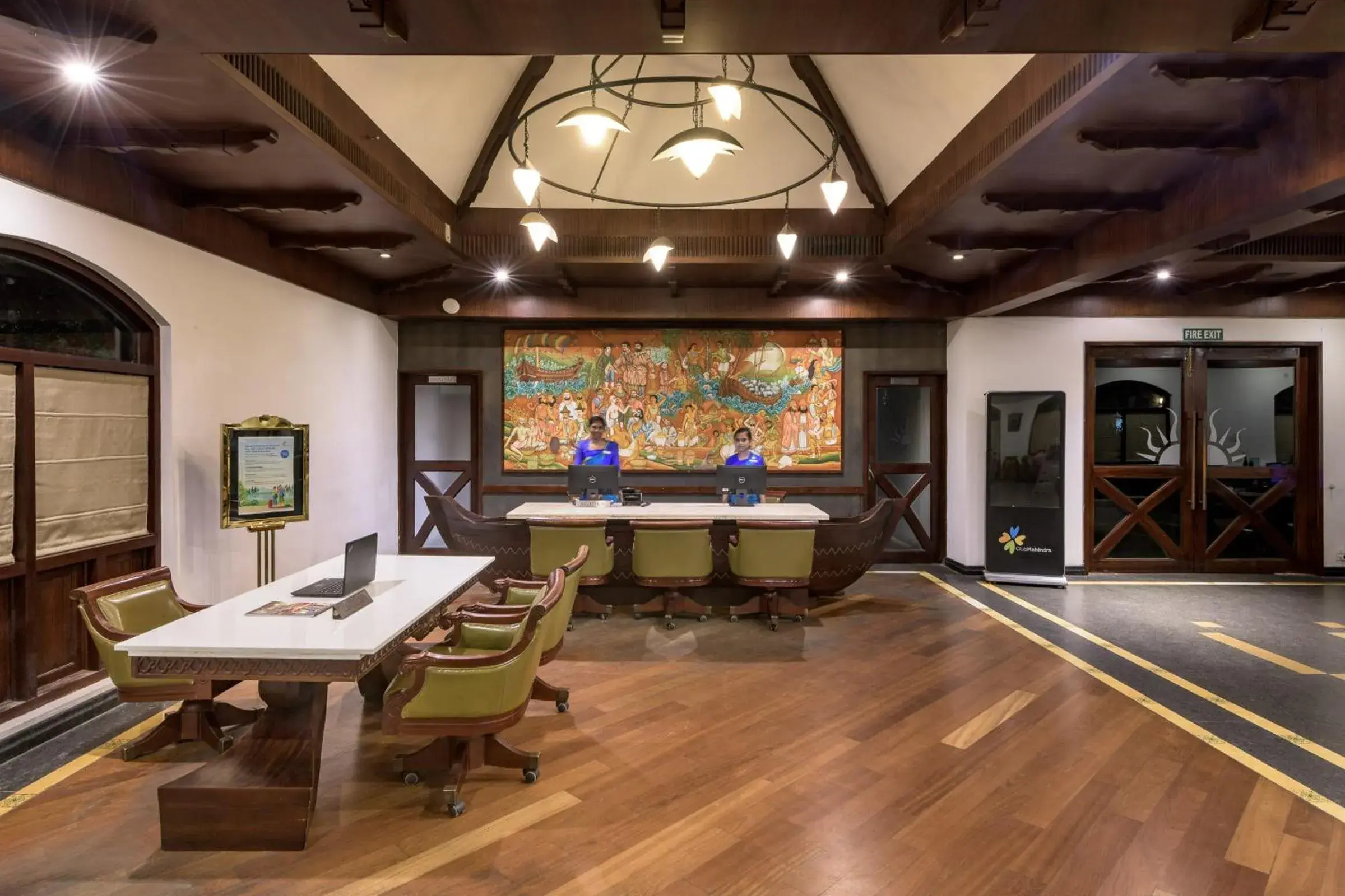 Lobby or reception in Club Mahindra Cherai Beach Lobby or reception in Club Mahindra Cherai Beach