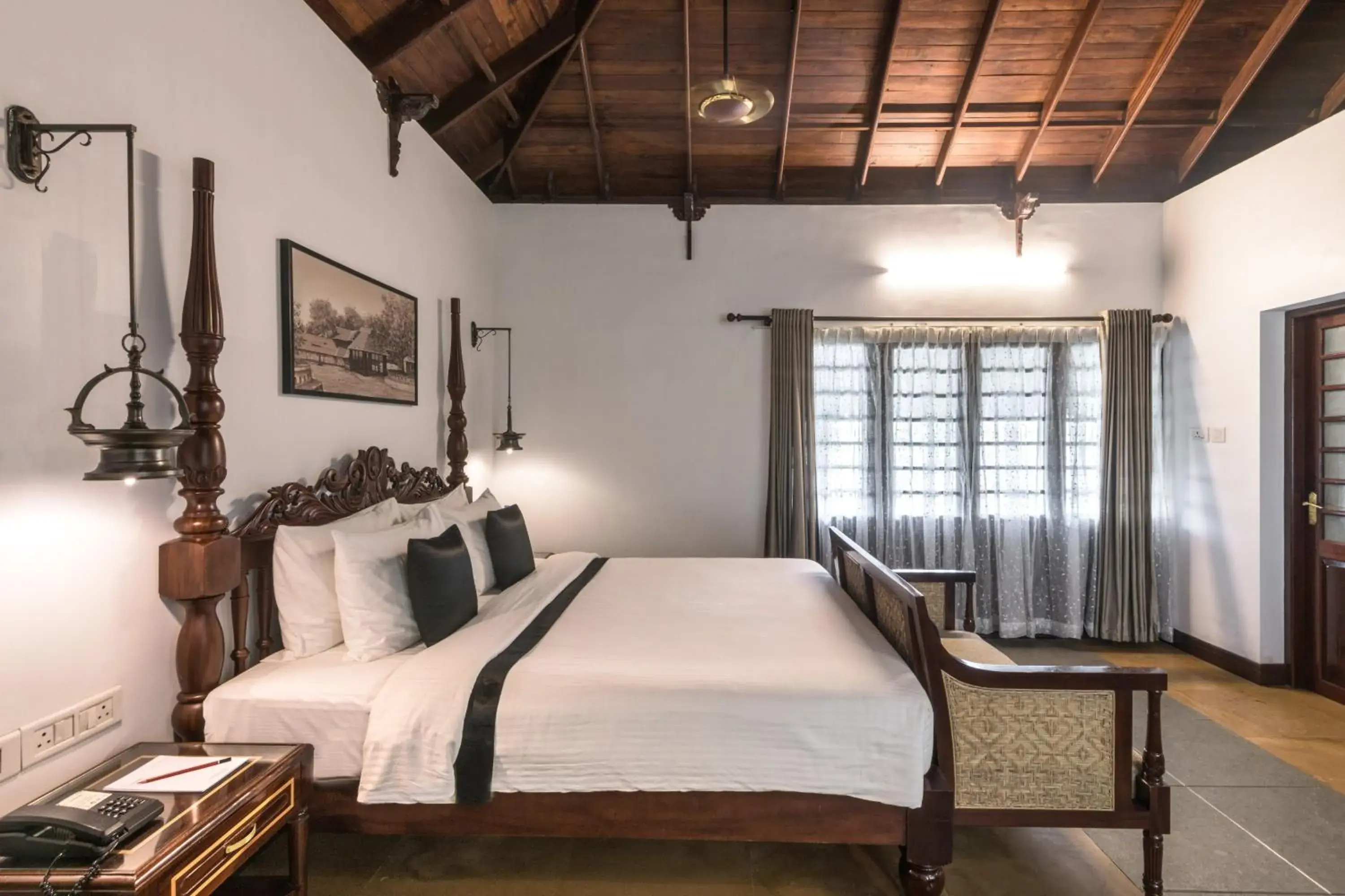 Bed in Club Mahindra Cherai Beach Bed in Club Mahindra Cherai Beach