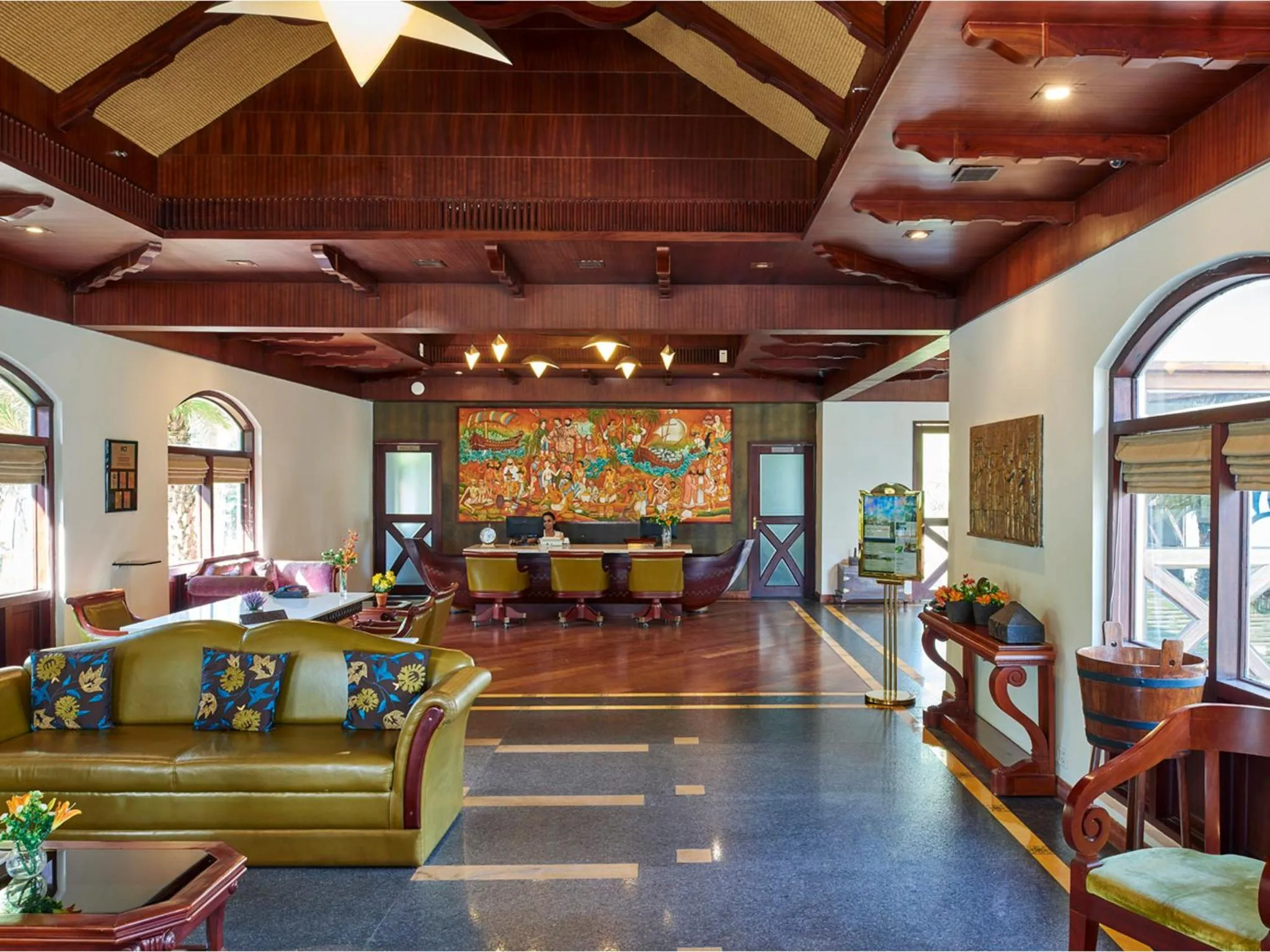 Lobby or reception in Club Mahindra Cherai Beach