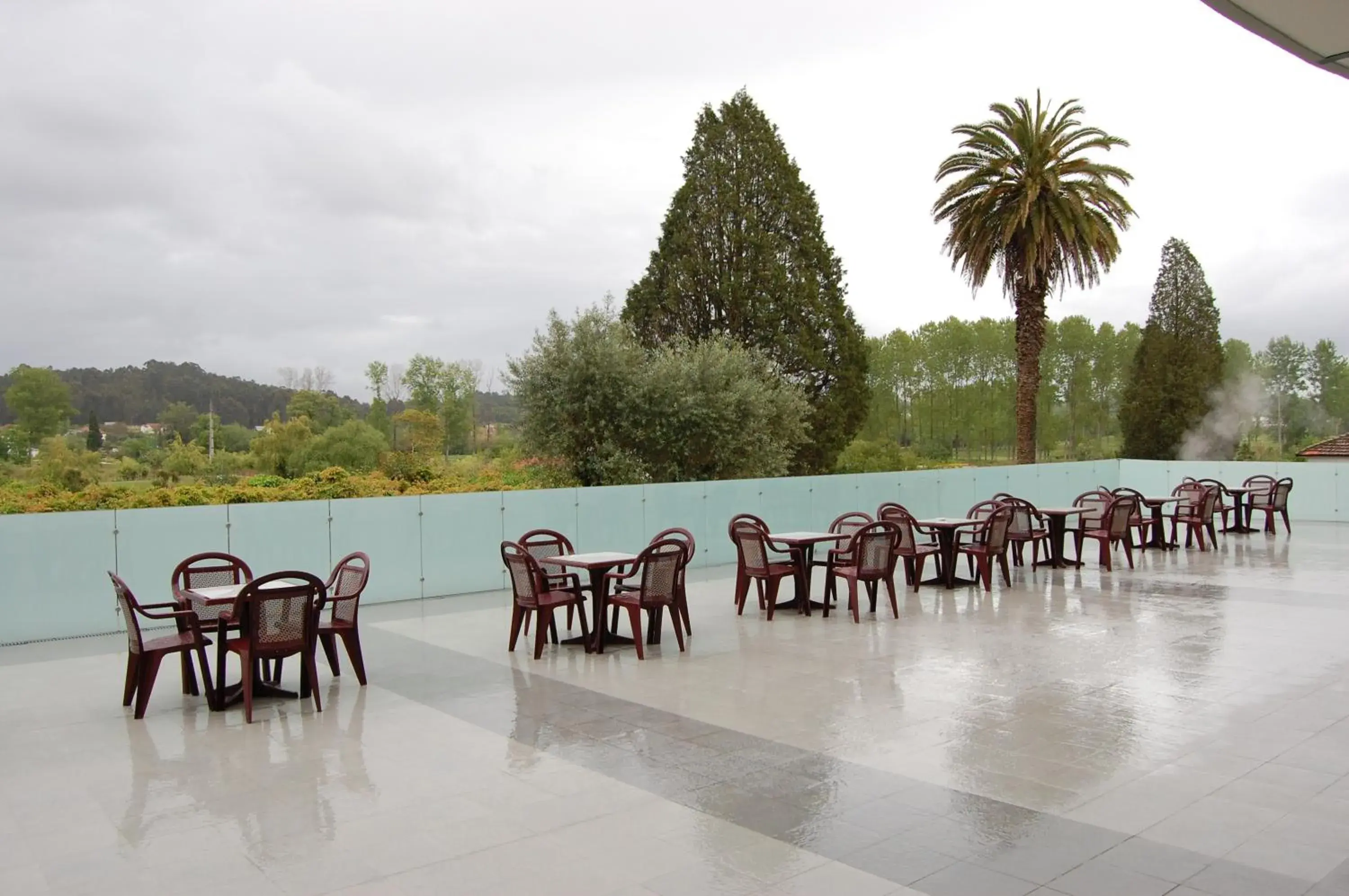 Garden view in Curia Palace Hotel & Spa Garden view in Curia Palace Hotel & Spa