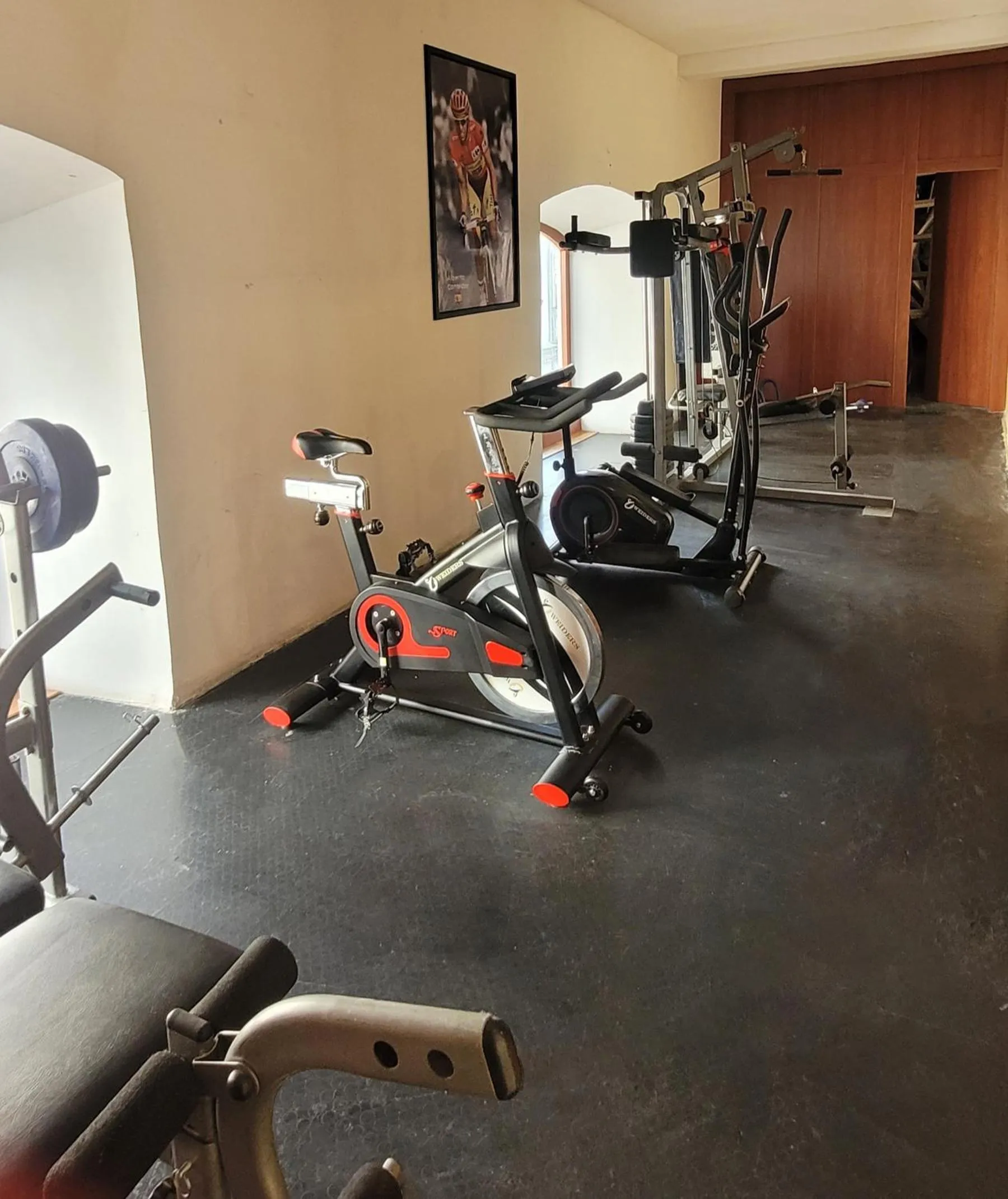 Fitness centre/facilities in Hotel Madrid