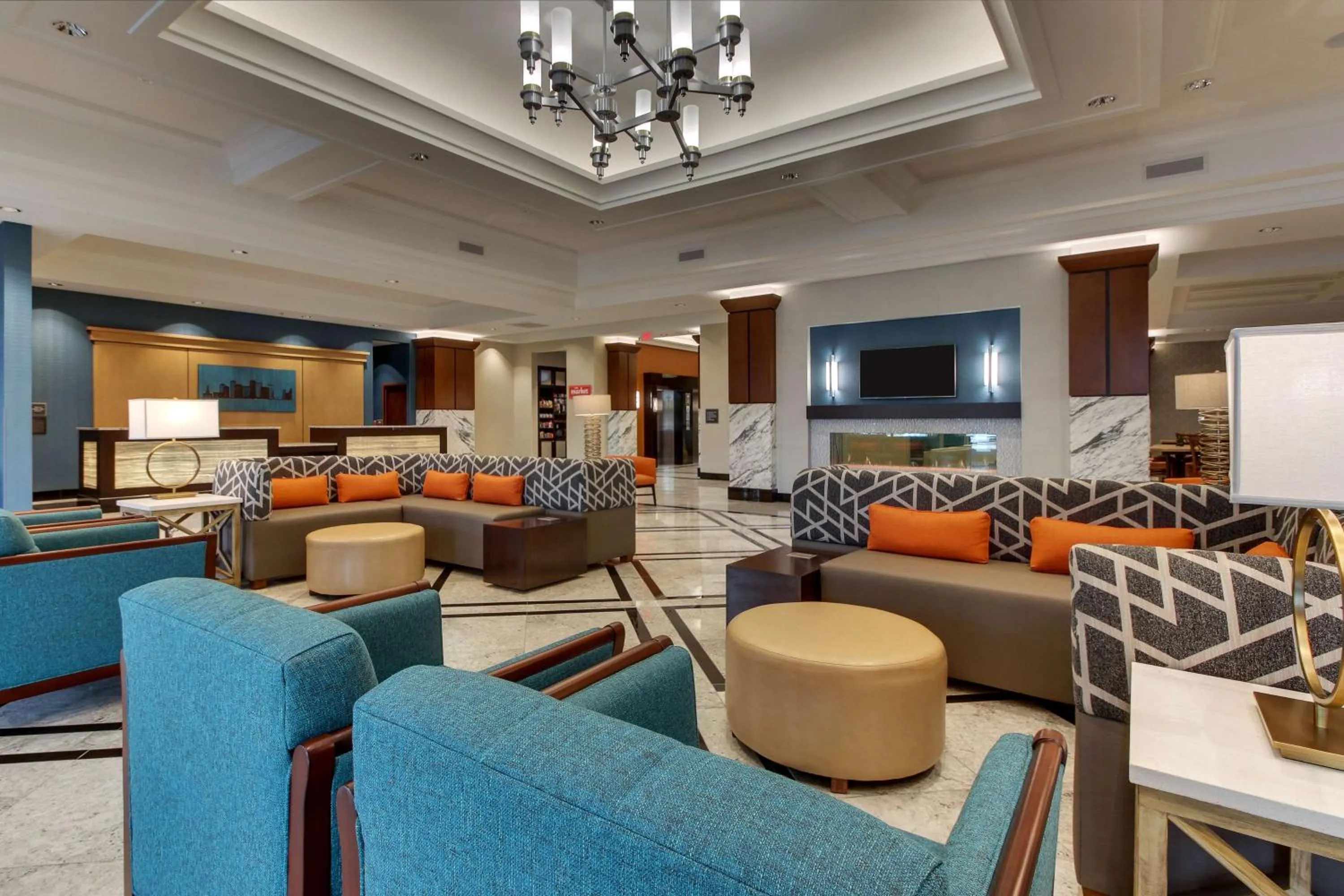 Lobby or reception in Drury Plaza Hotel Richmond