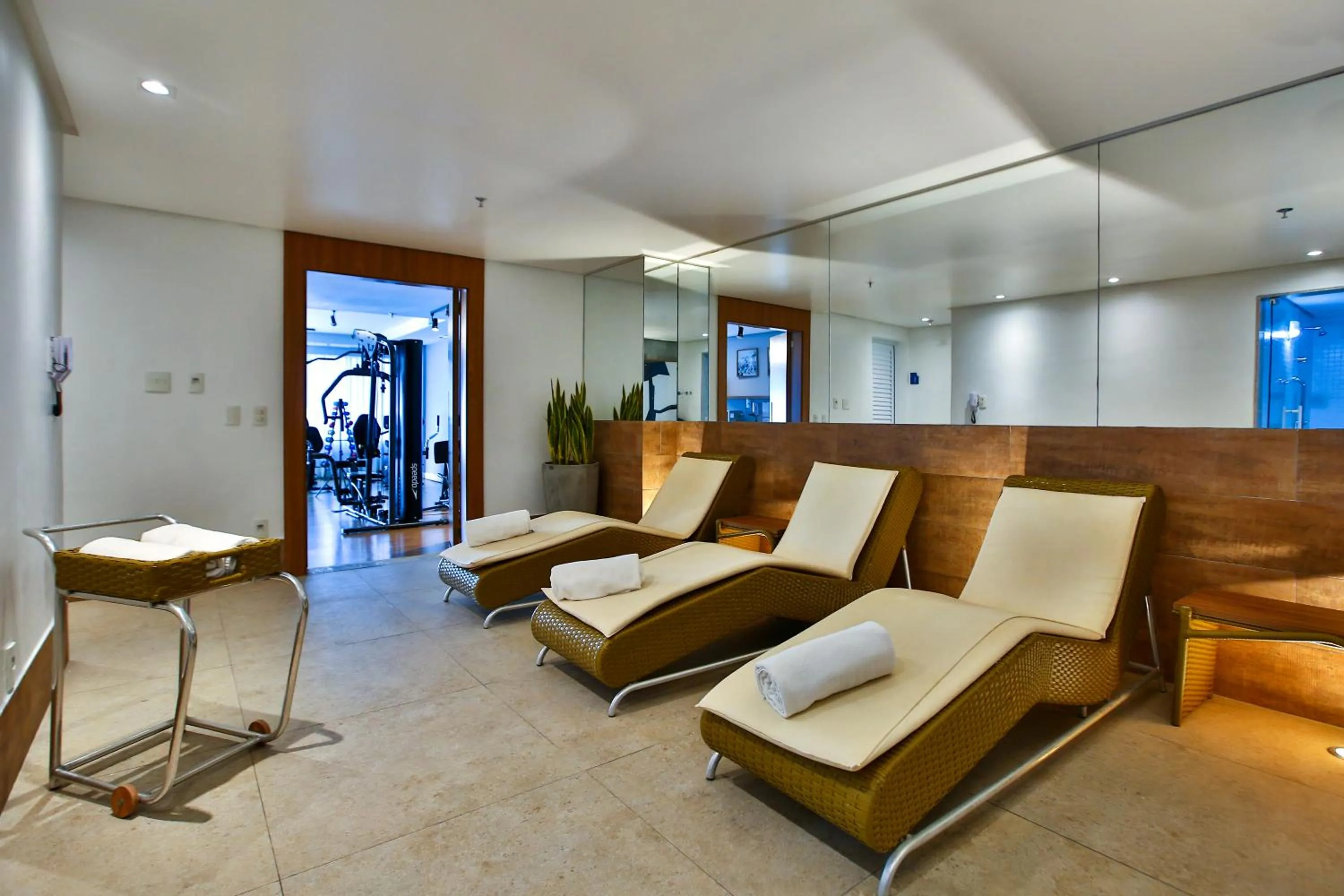 Seating area in eSuítes Campos dos Goytacazes