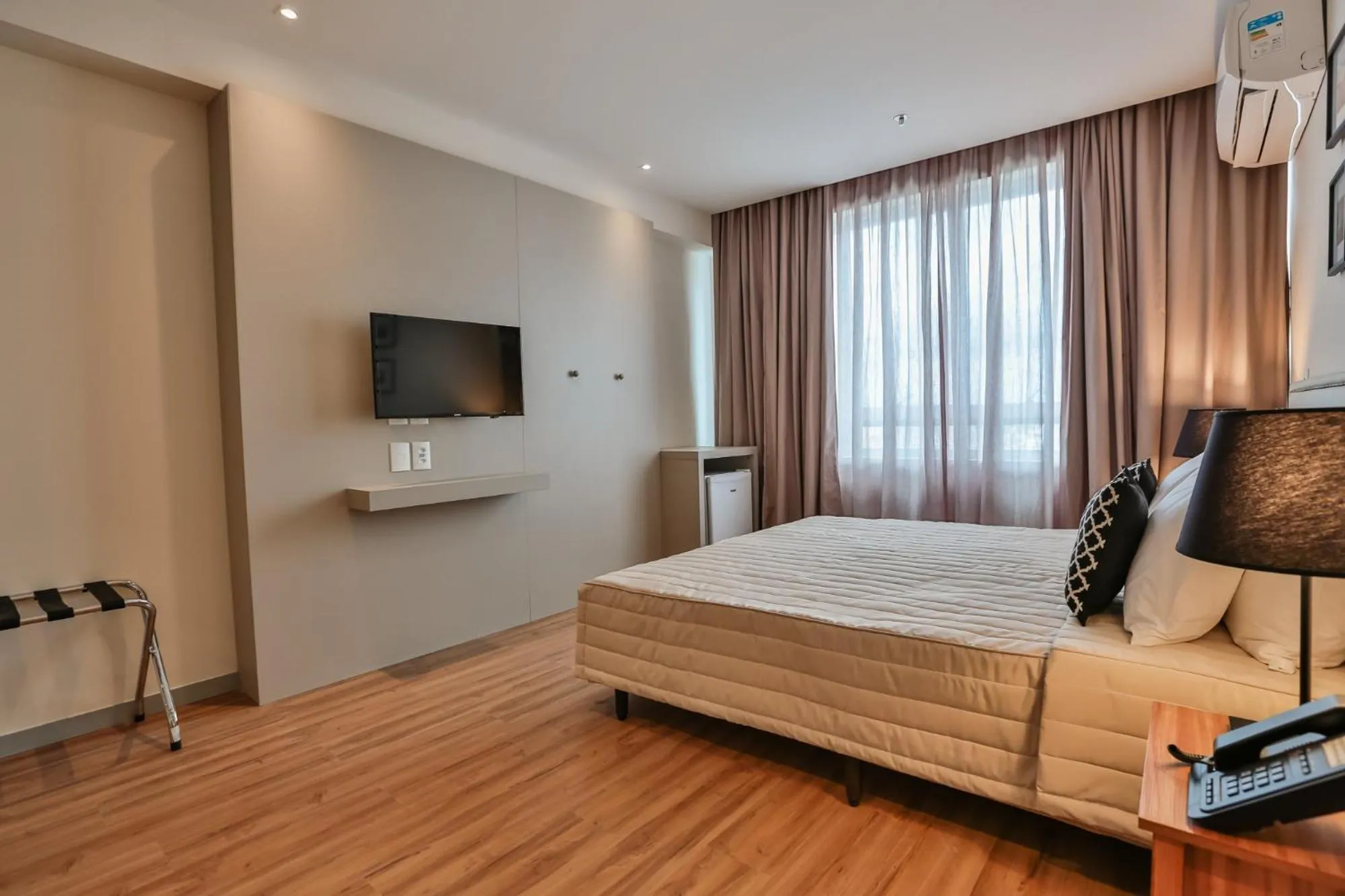 Bed in eSuítes Campos dos Goytacazes