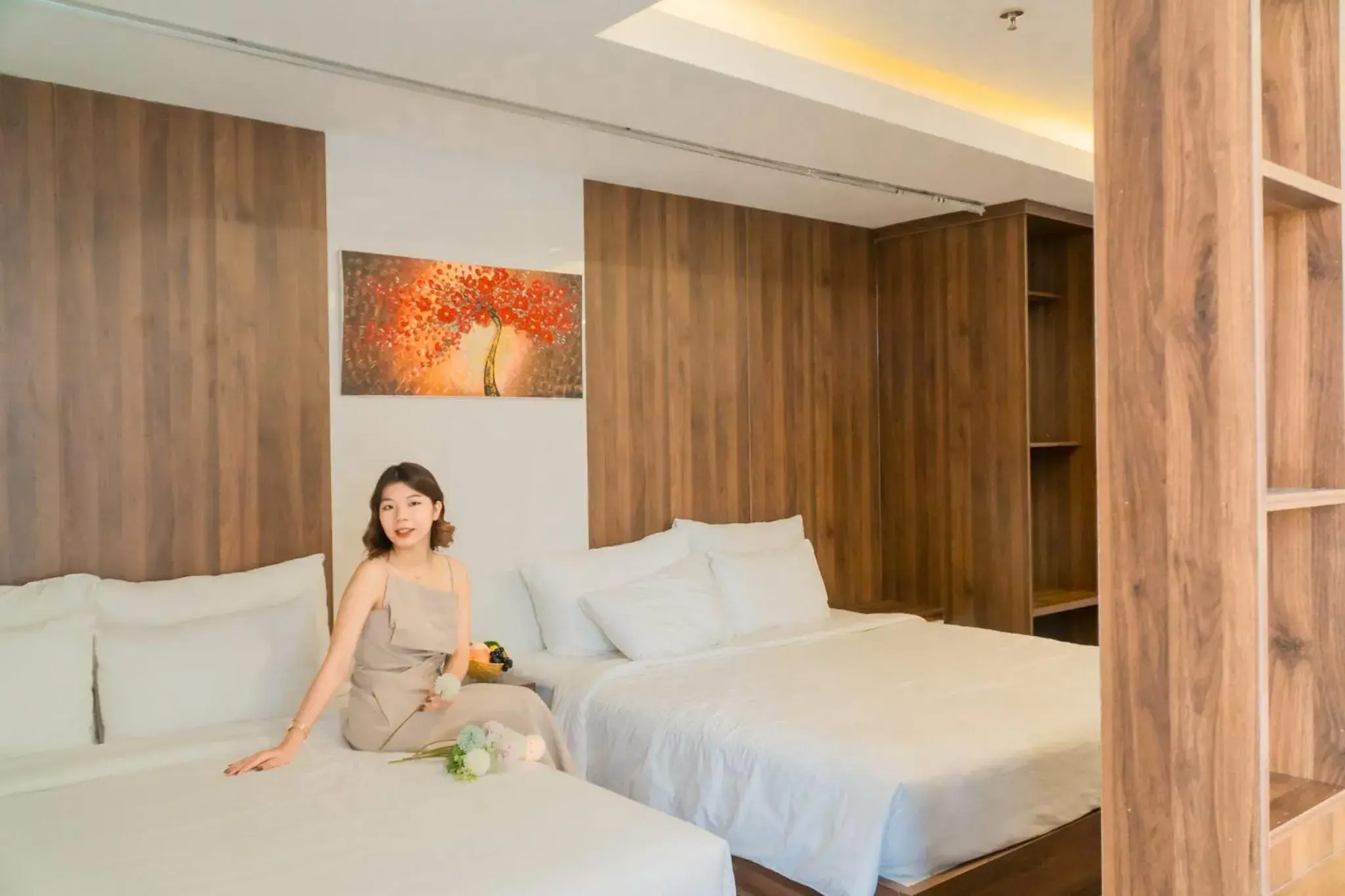 Bed in Gold Central Hotel by Haviland Bed in Gold Central Hotel by Haviland