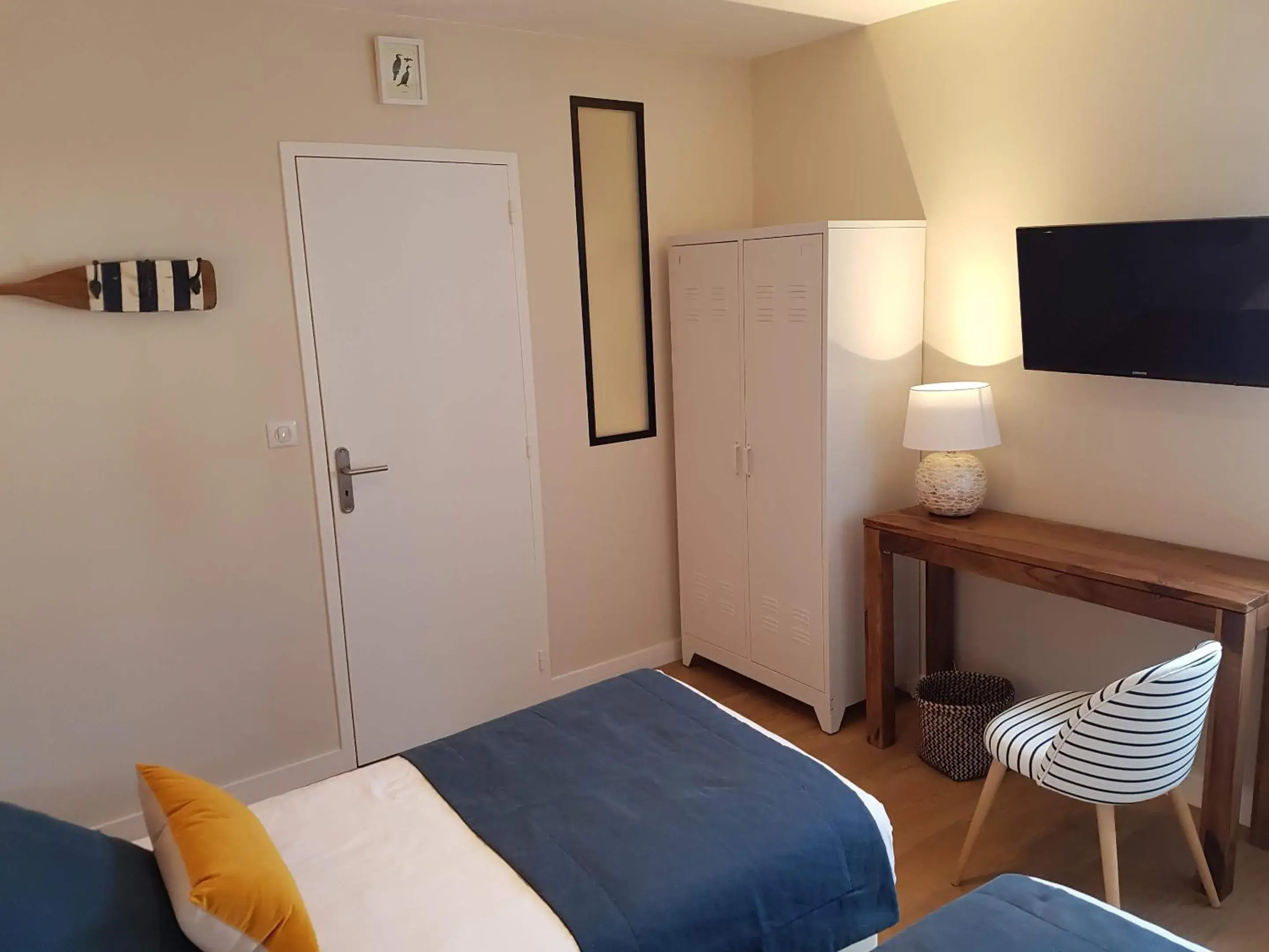 Standard Twin Room in Les Chants d'Ailes - Hôtel Face Mer Standard Twin Room in Les Chants d'Ailes - Hôtel Face Mer