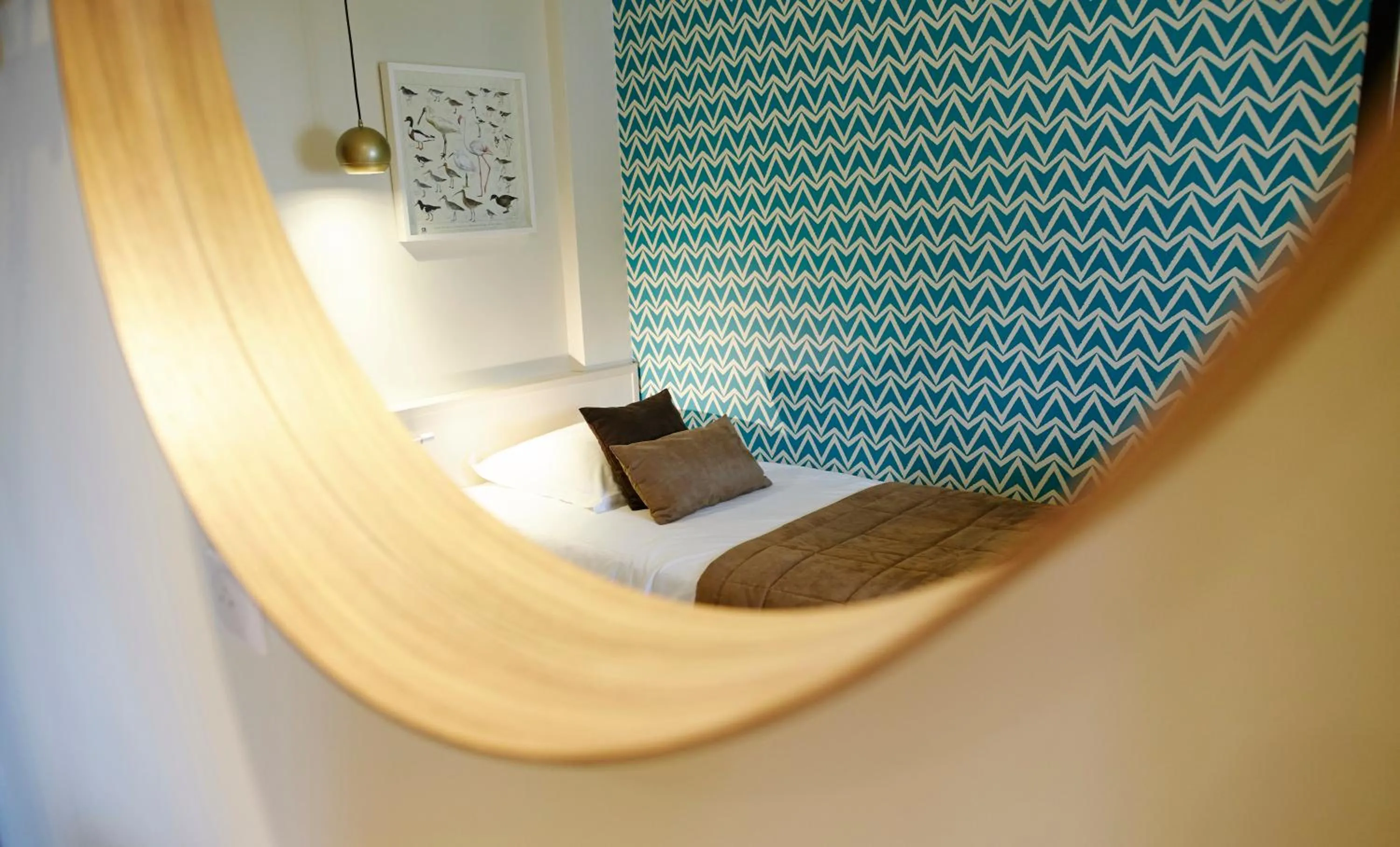 Decorative detail in Les Chants d'Ailes - Hôtel Face Mer